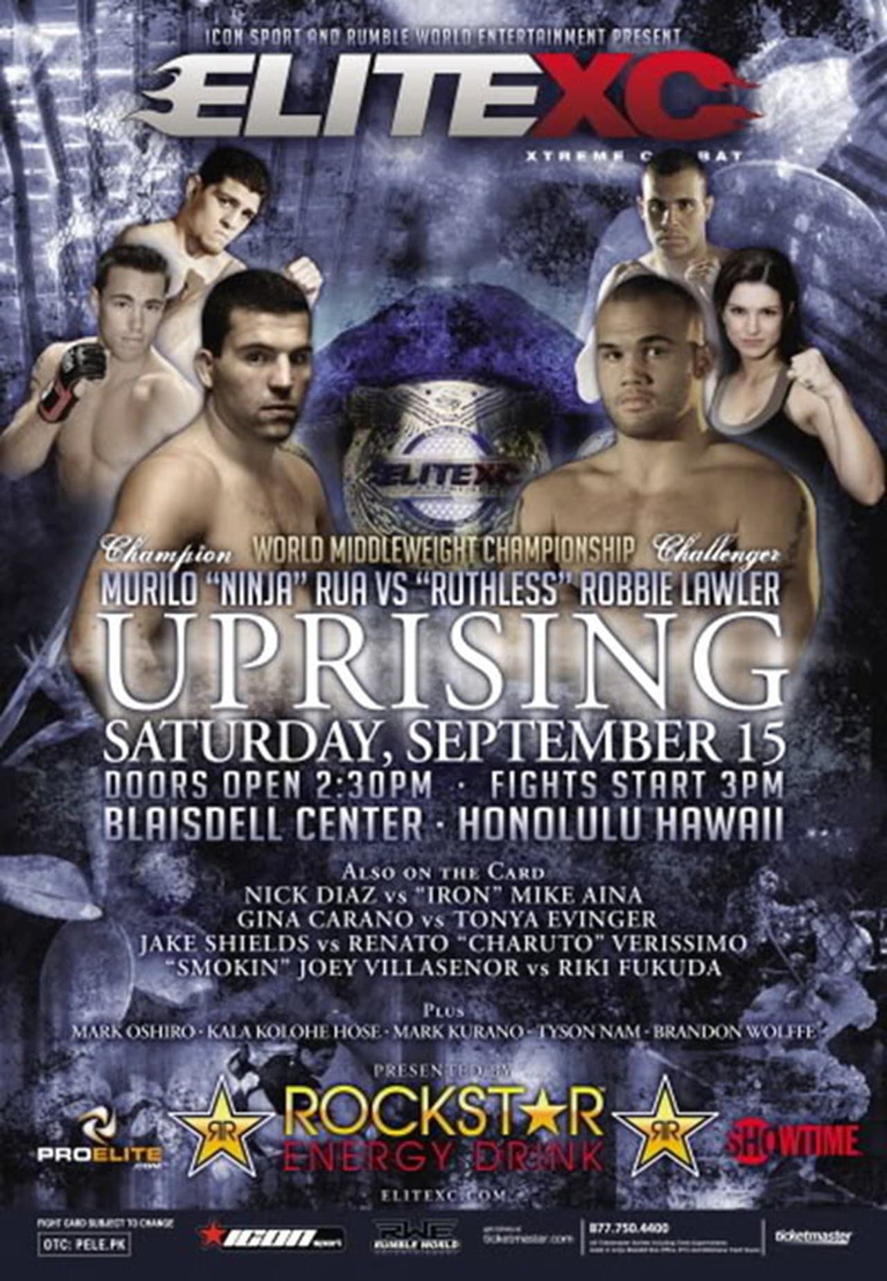 EliteXC: Uprising streaming