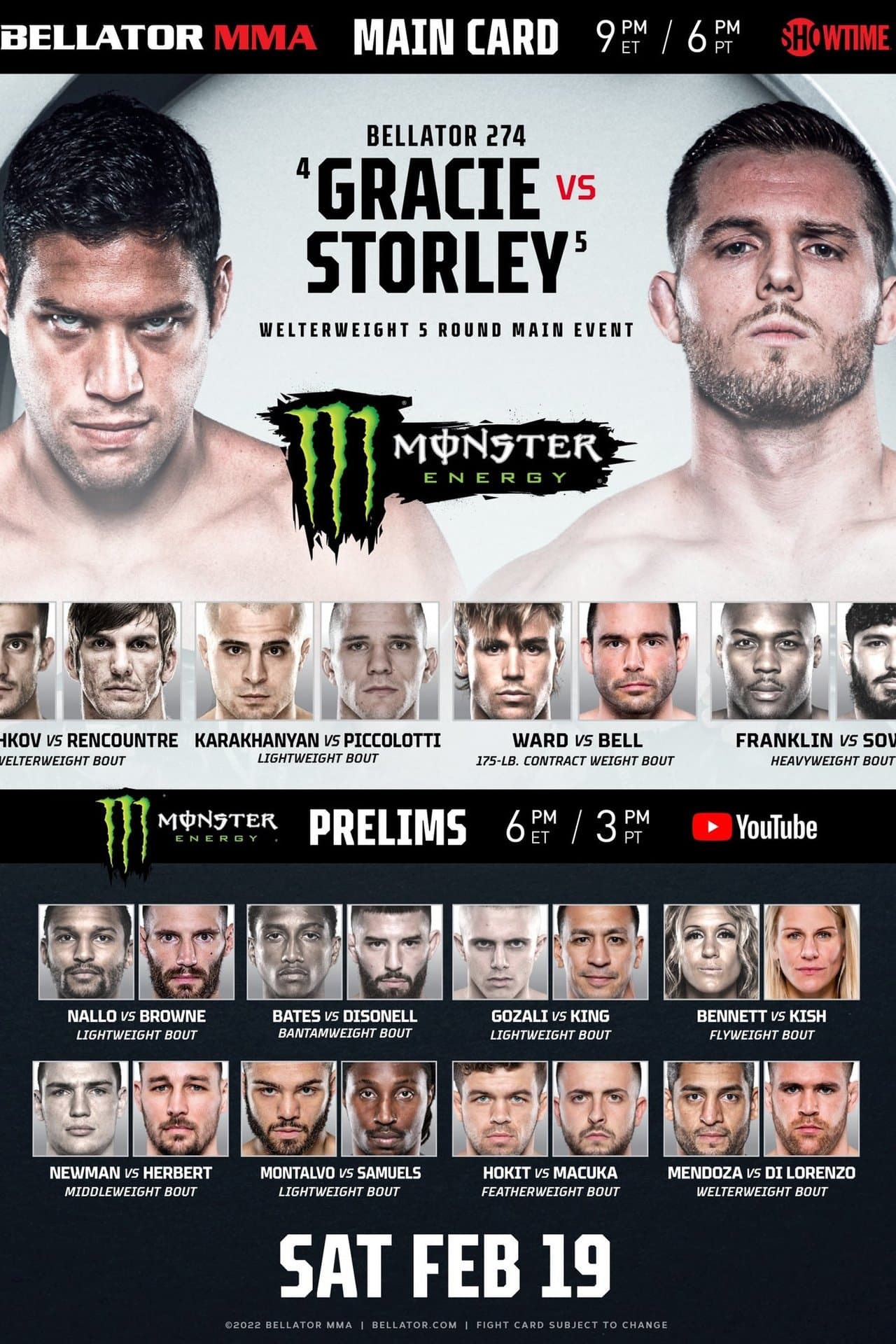 Bellator 274: Gracie vs. Storley streaming