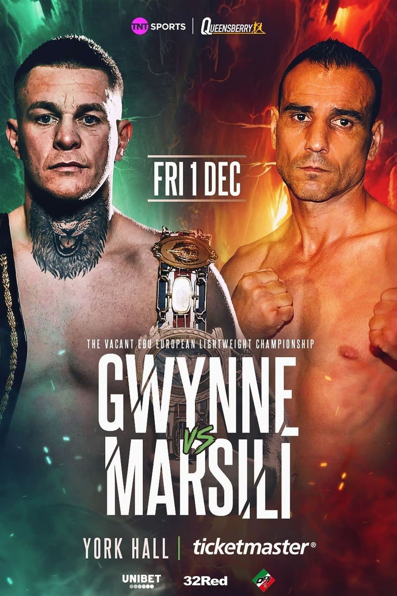 Gavin Gwynne vs. Emiliano Marsili streaming