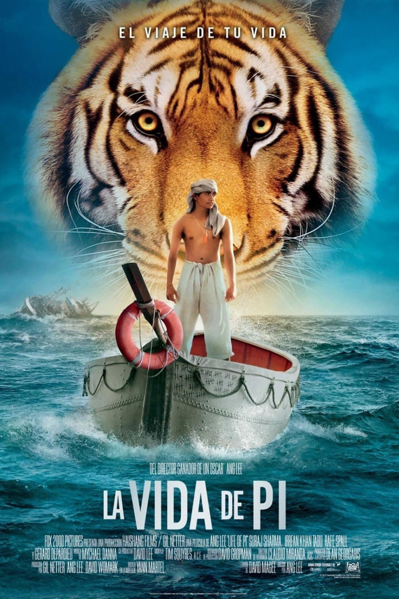 La vida de Pi streaming