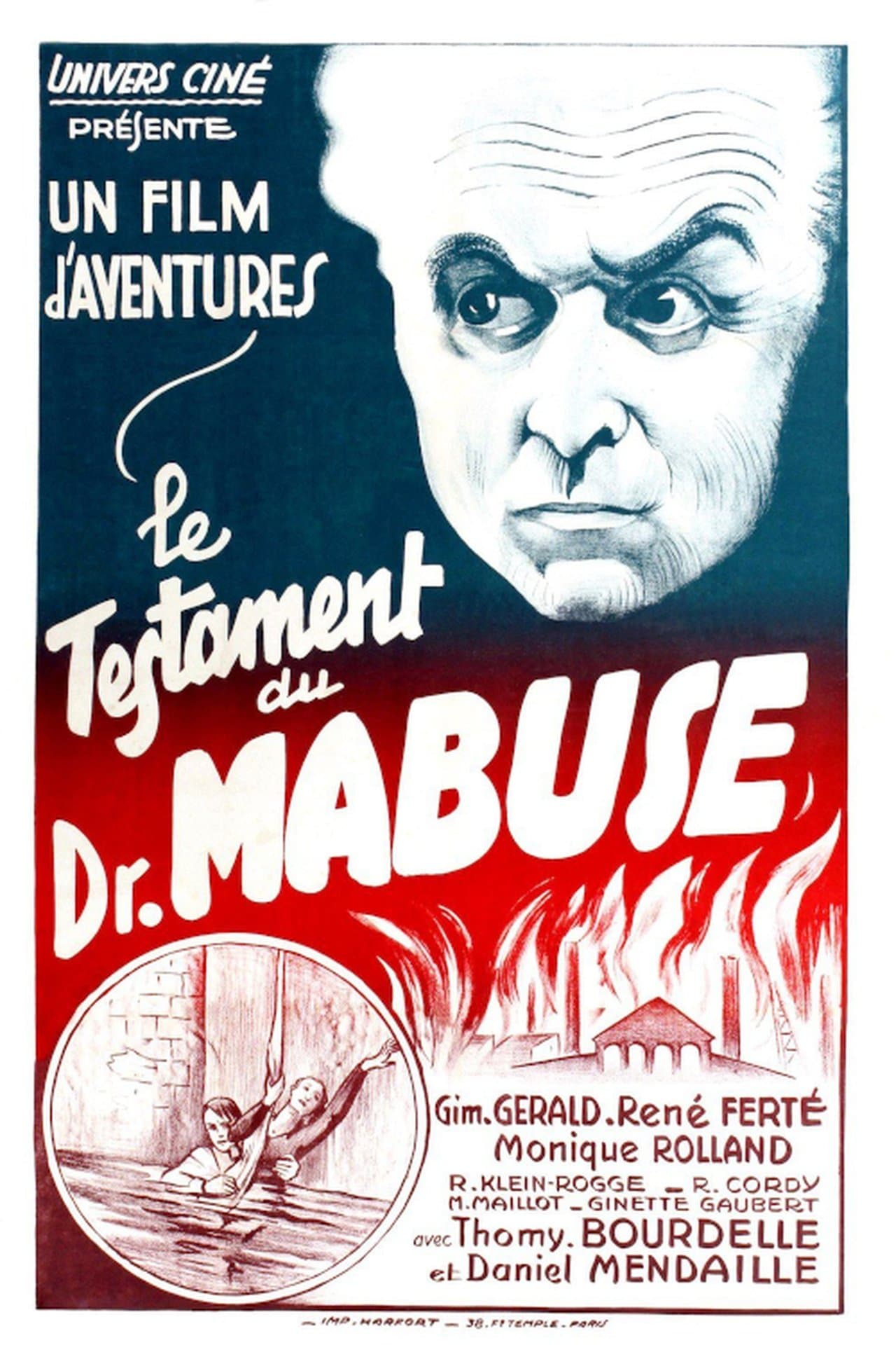 Le Testament du docteur Mabuse streaming