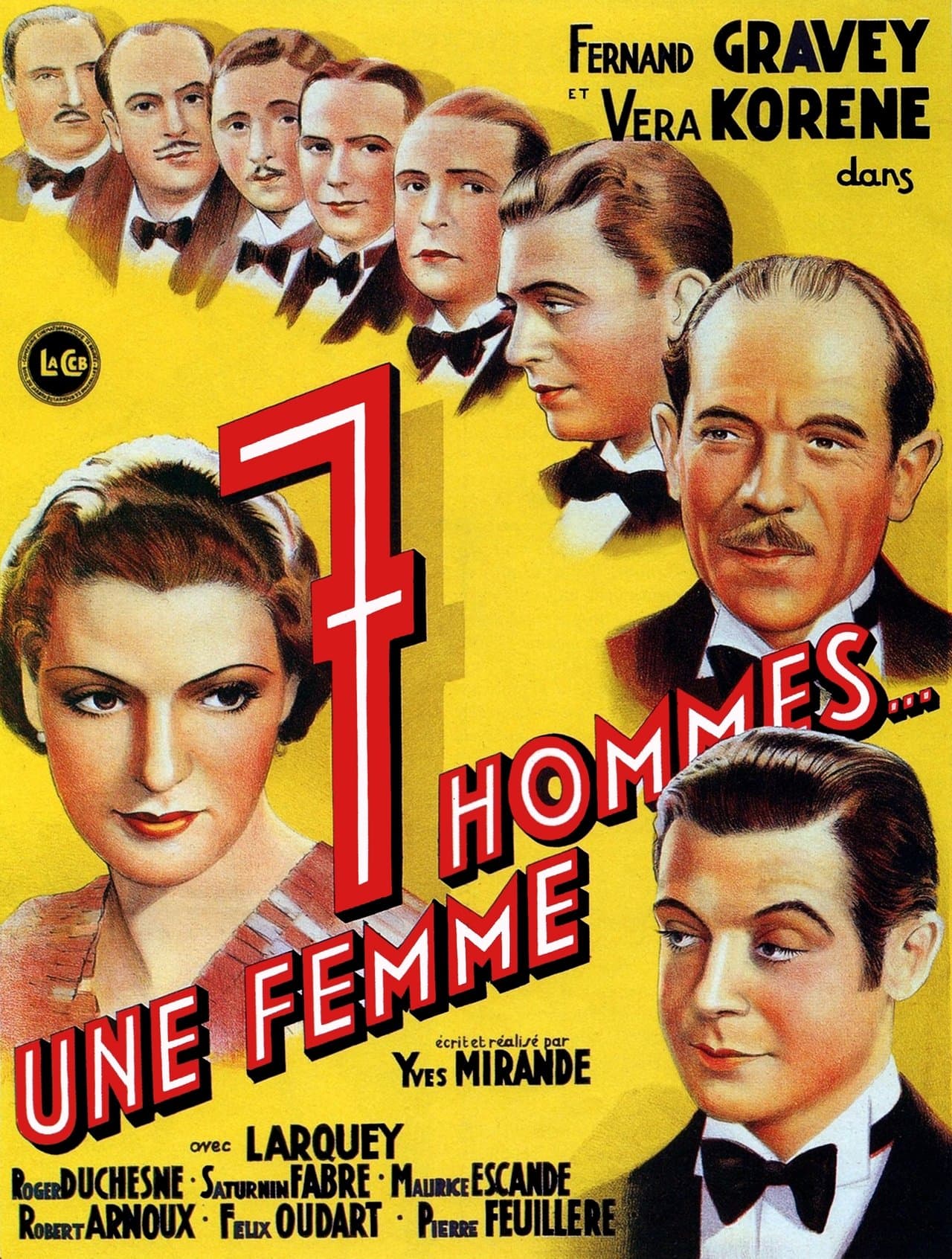 Seven Men, One Woman streaming