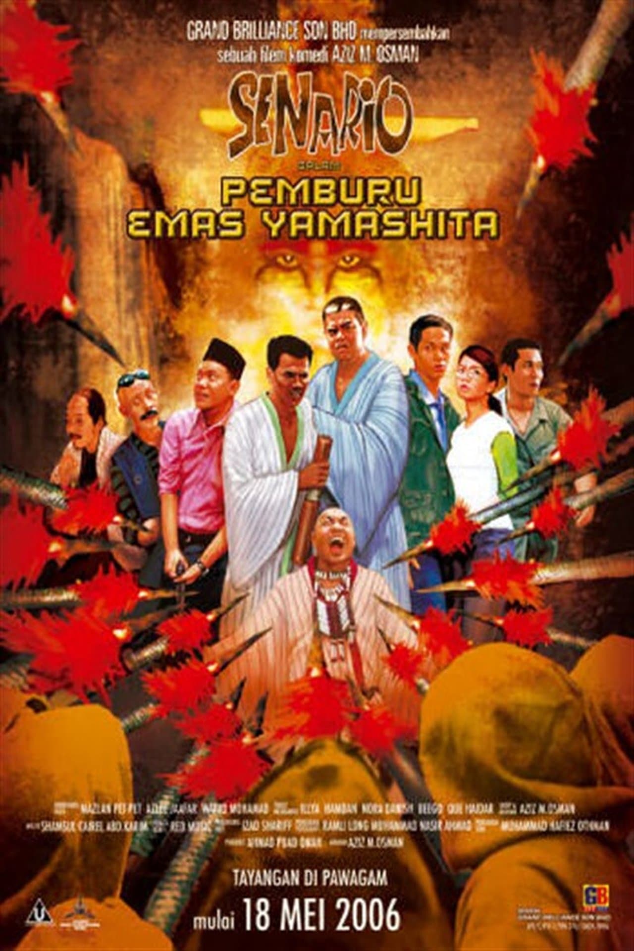 Senario Pemburu Emas Yamashita streaming