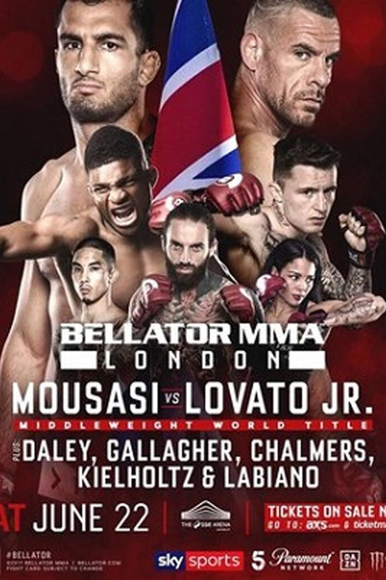 Bellator 223: London streaming