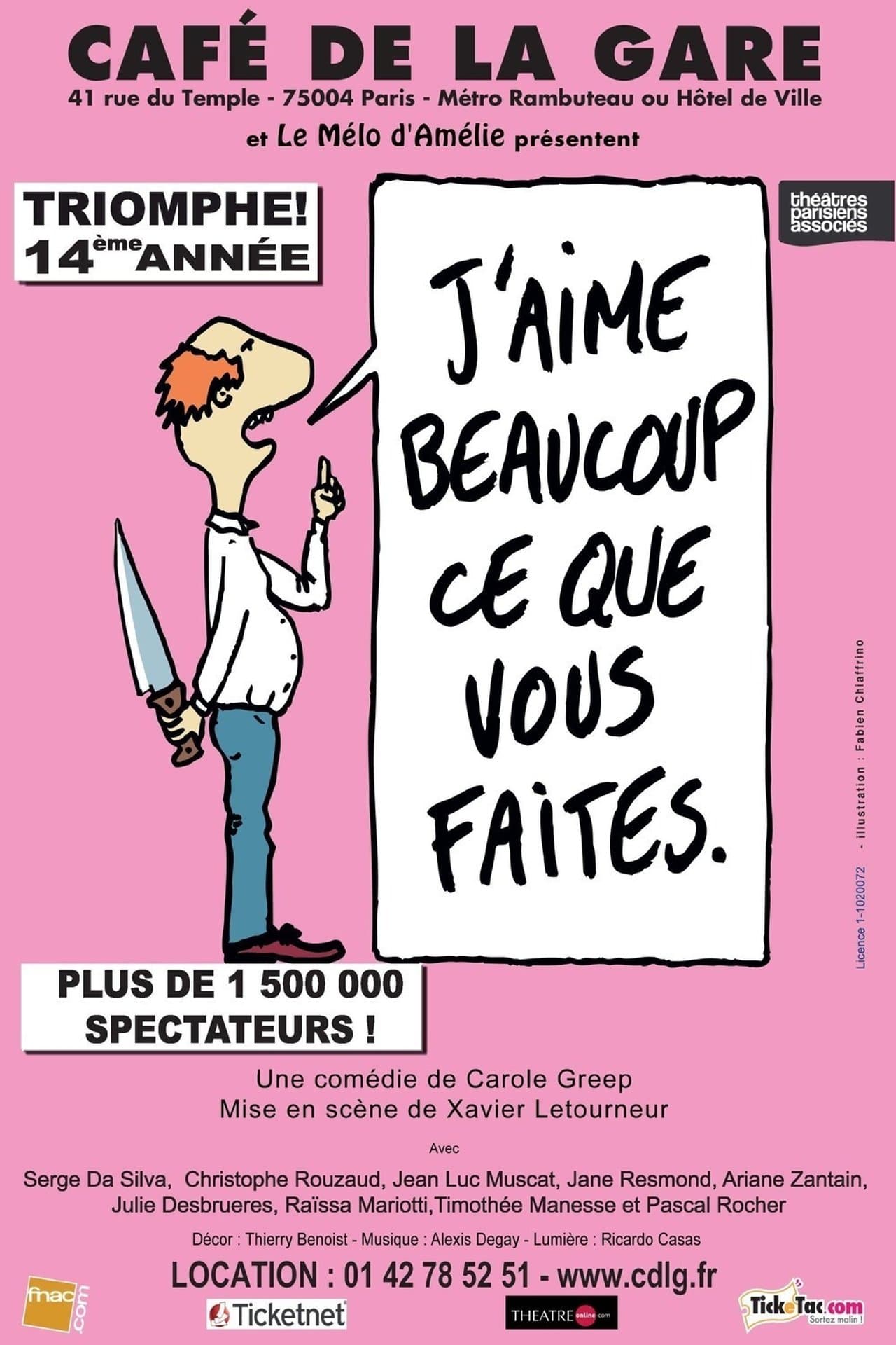 J'aime beaucoup ce que vous faites streaming