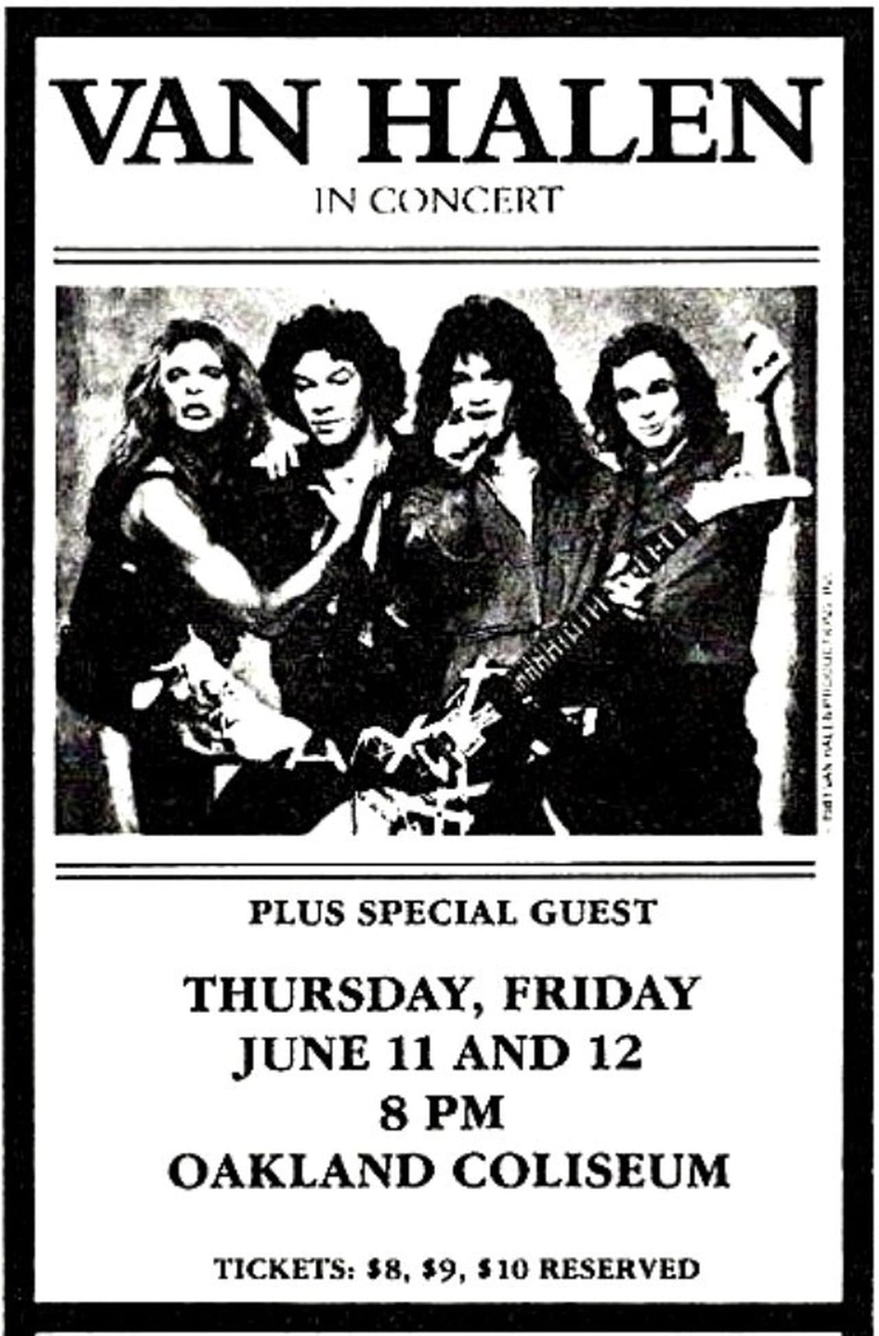 Van Halen: Oakland, CA @ Oakland Arena 1981 streaming
