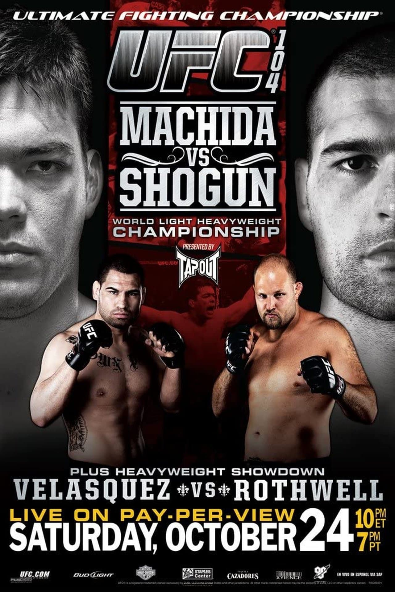 UFC 104: Machida vs. Shogun streaming