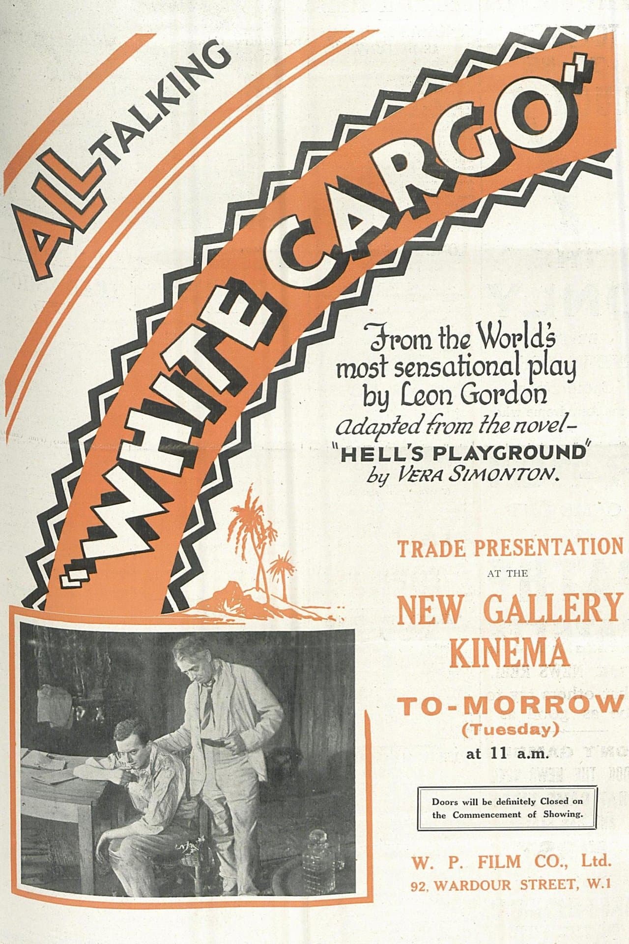 White Cargo streaming