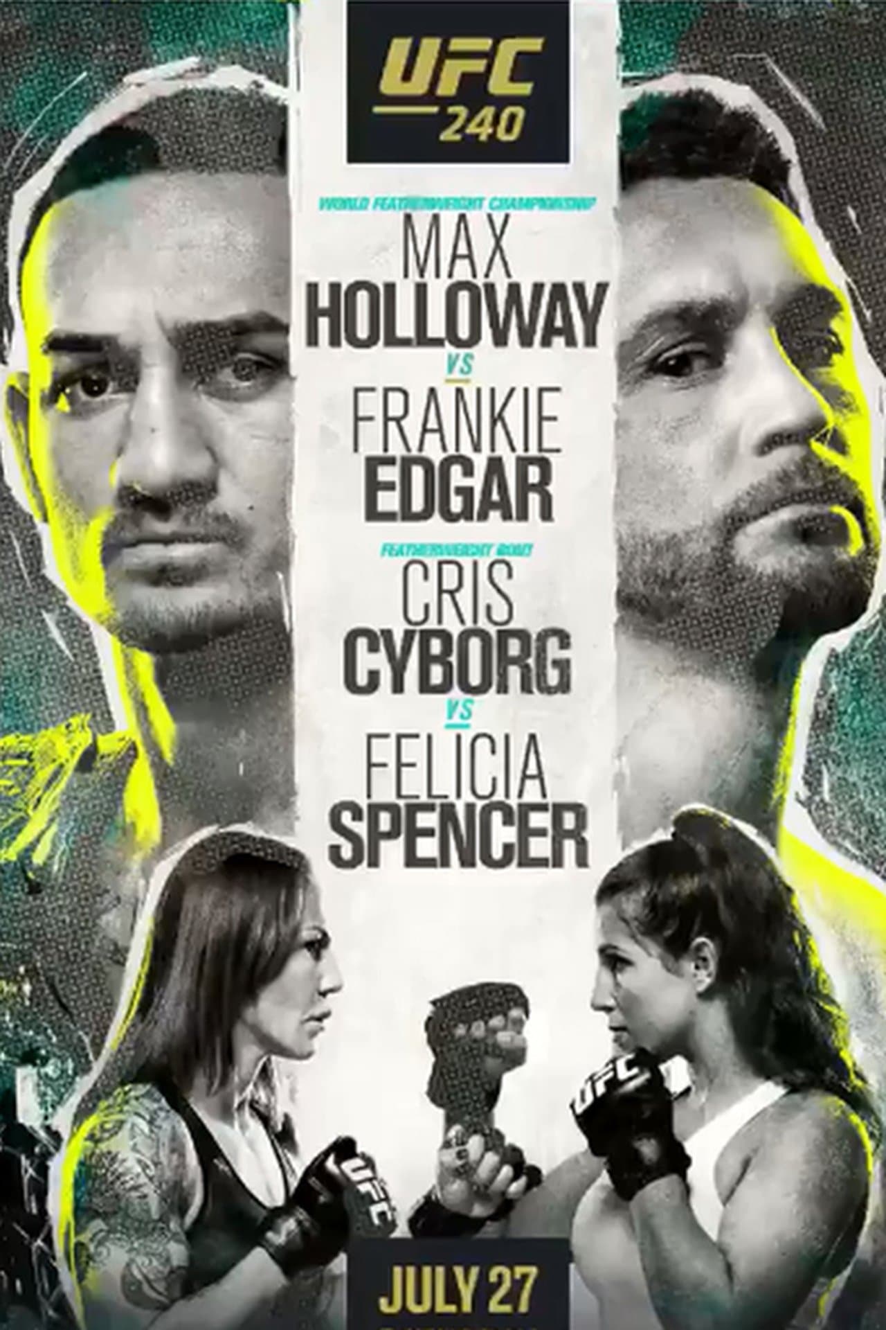 UFC 240: Holloway vs. Edgar streaming