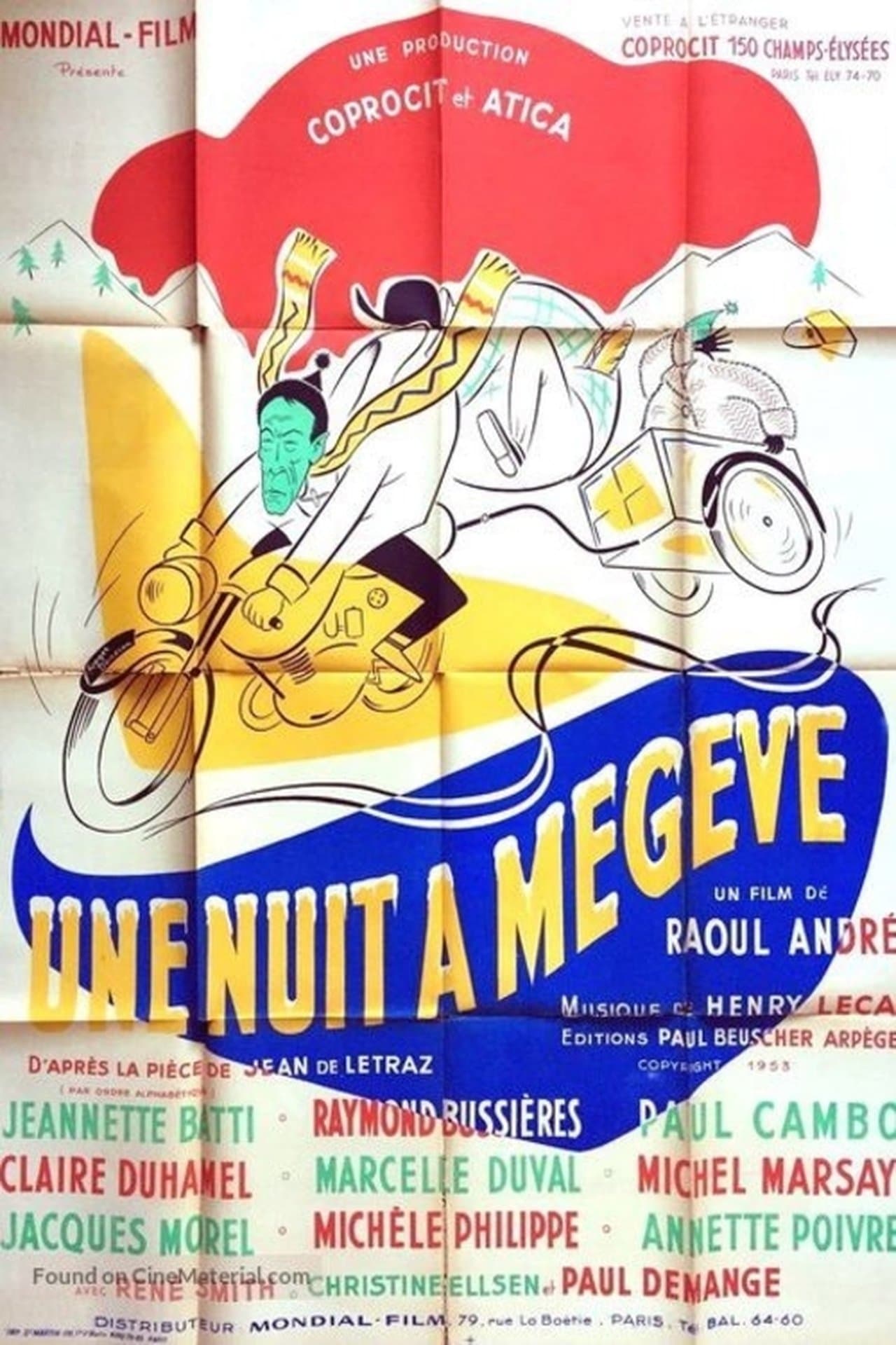 Une nuit à Megève streaming