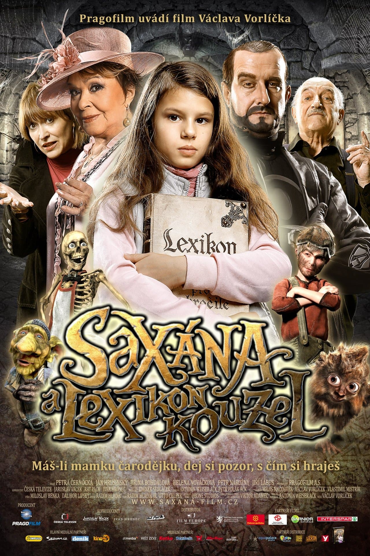 Saxána a Lexikon kouzel streaming
