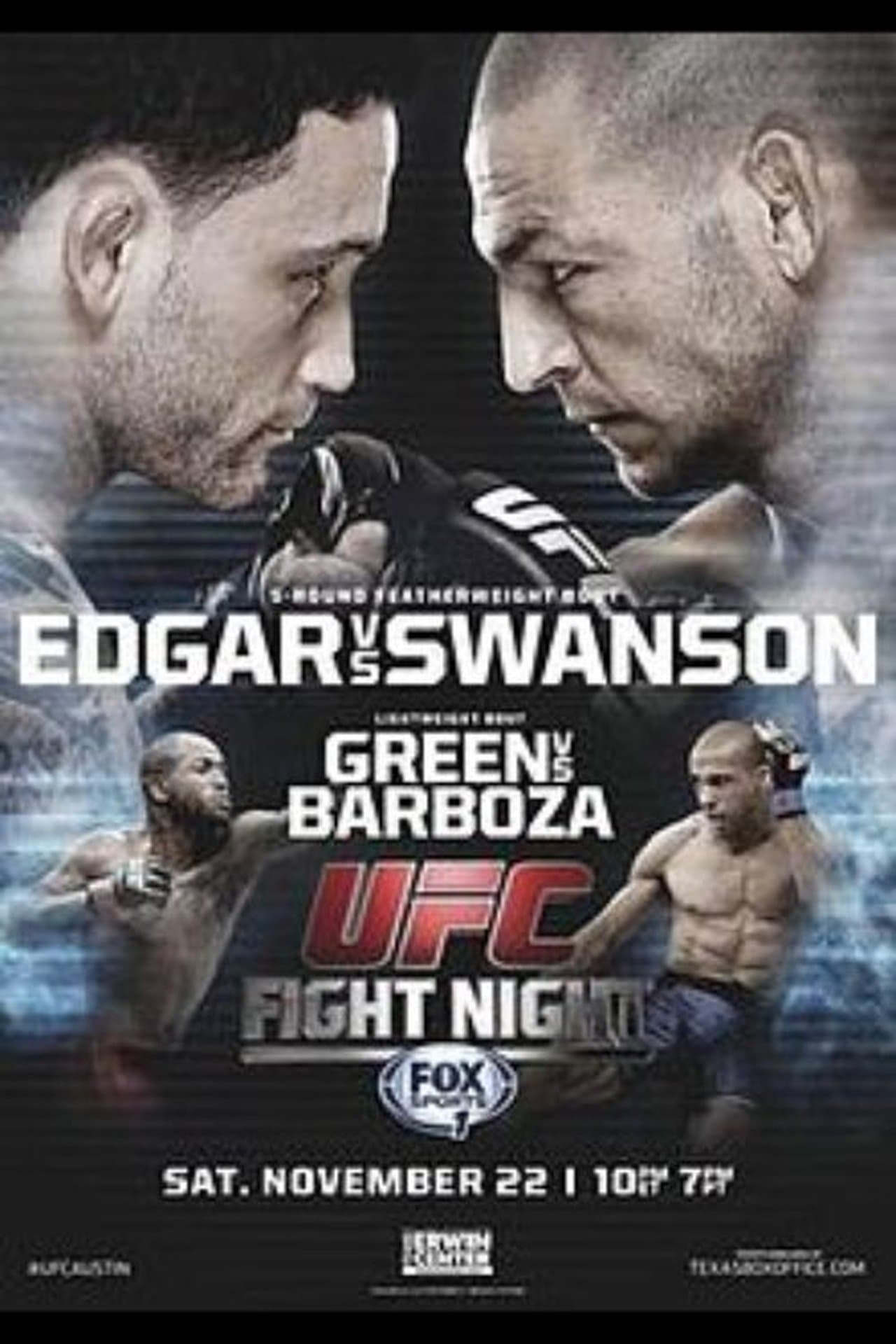 UFC Fight Night 57: Edgar vs. Swanson streaming