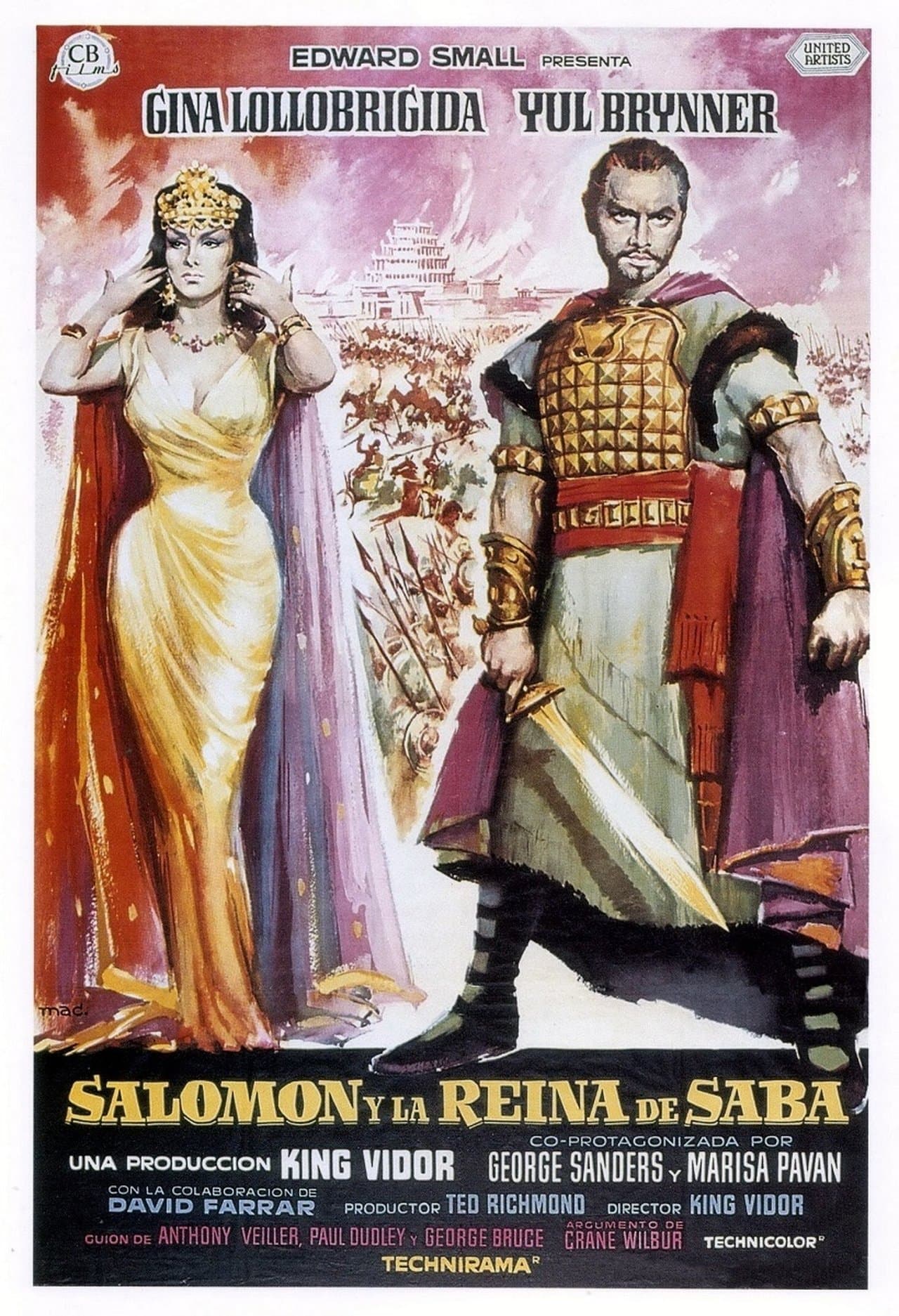 Salomón y la reina de Saba streaming