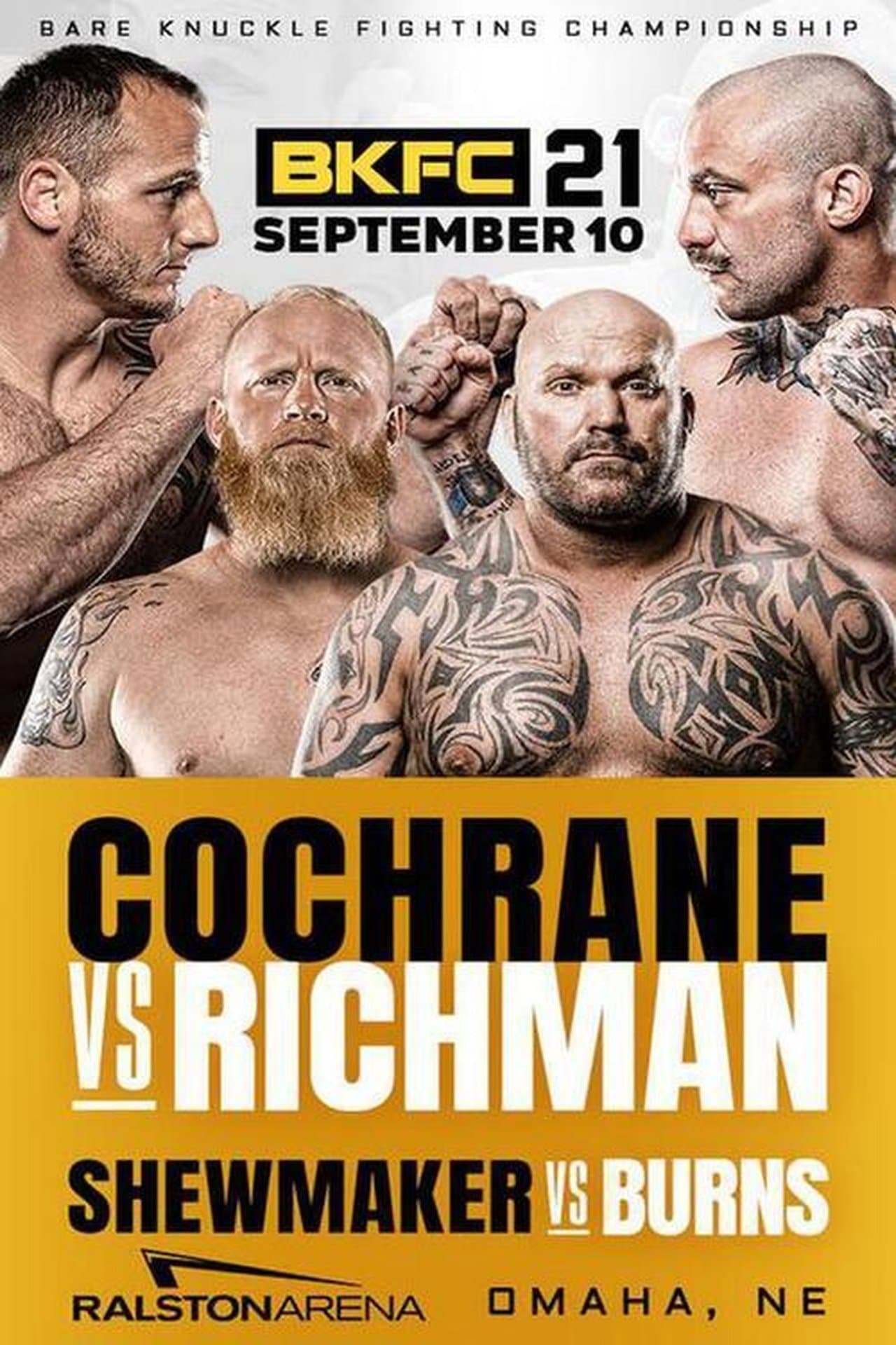 BKFC 21: Richman vs. Cochrane streaming