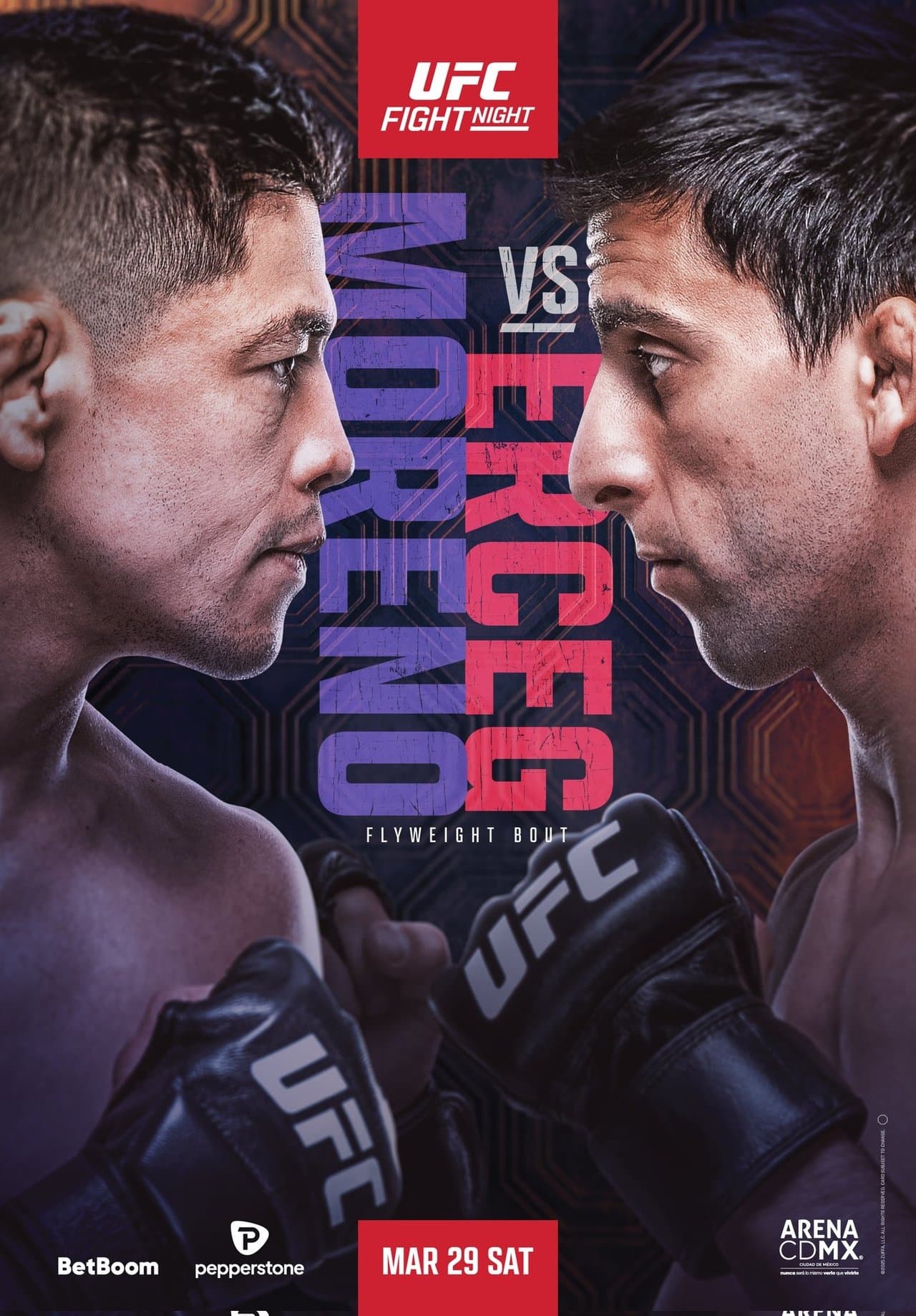 UFC on ESPN 64: Moreno vs. Erceg streaming