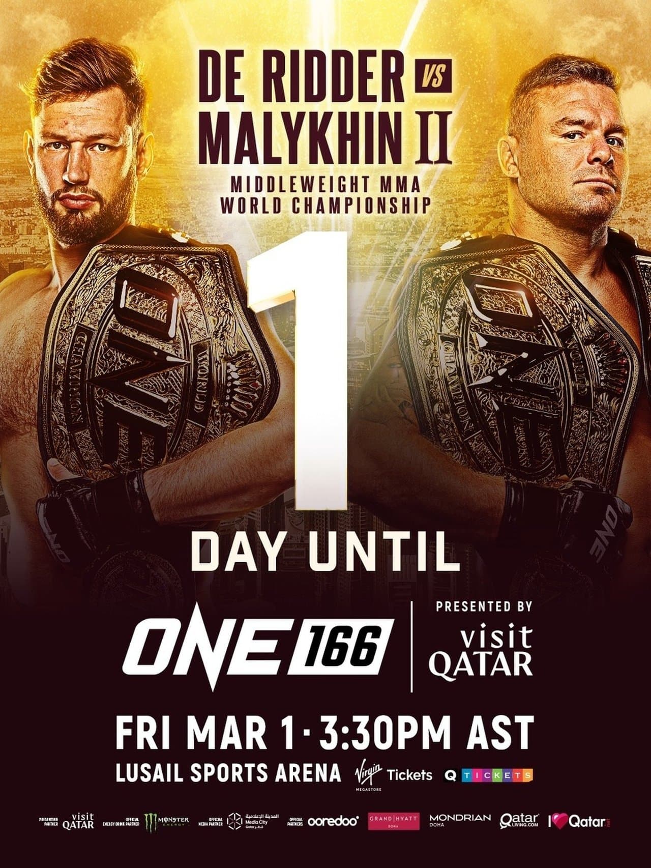 ONE 166: Qatar streaming