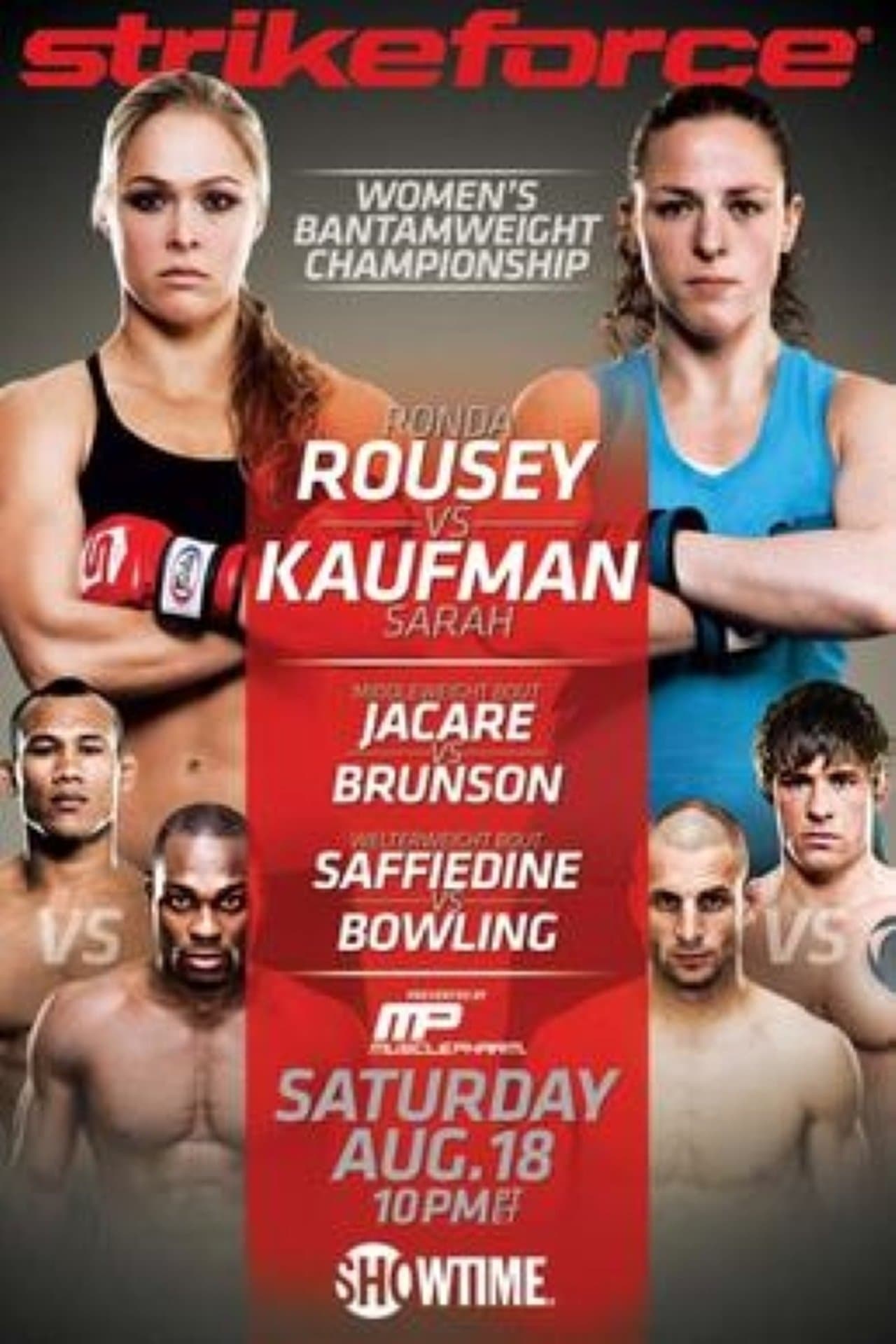 Strikeforce: Rousey vs. Kaufman streaming