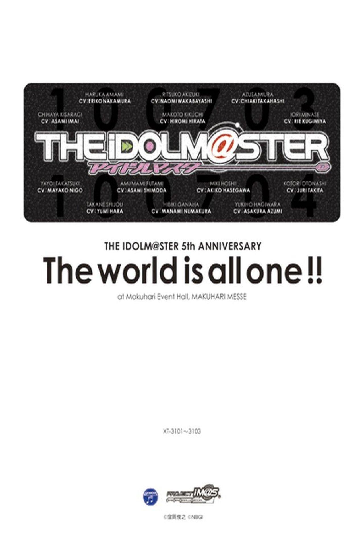 THE IDOLM@STER 5th ANNIVERSARY The world is all one!! streaming