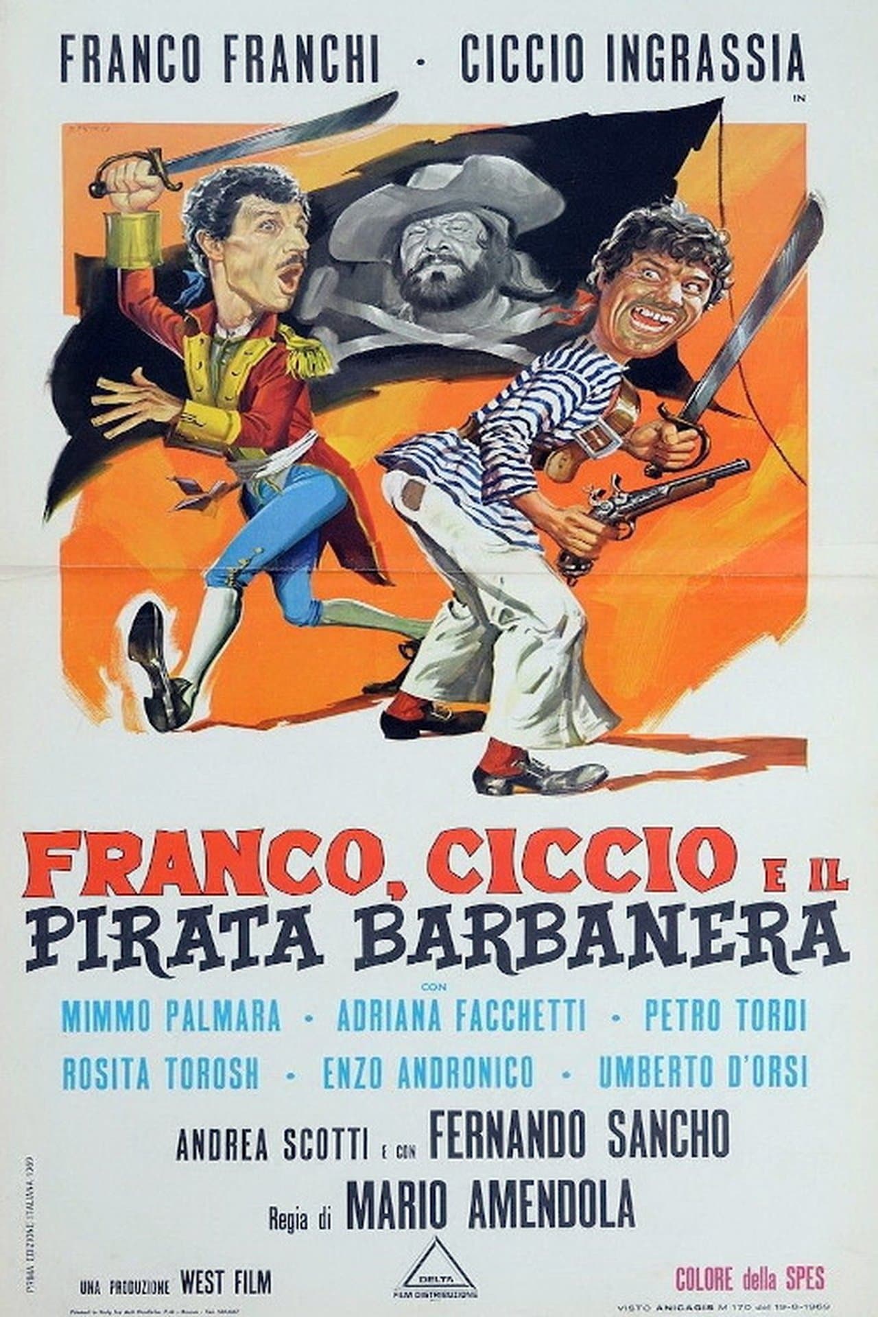 Franco, Ciccio e il pirata Barbanera streaming