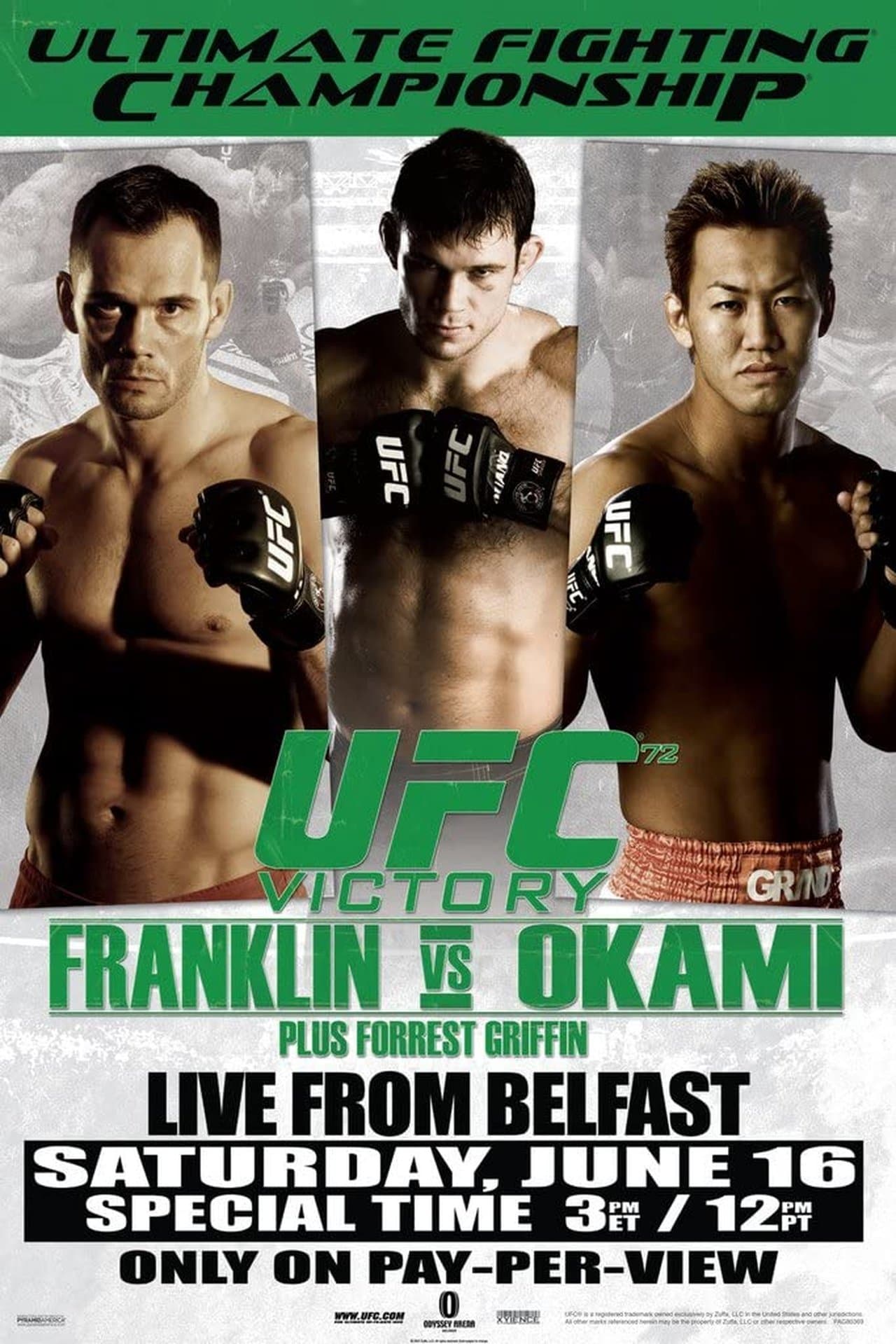 UFC 72: Victory streaming