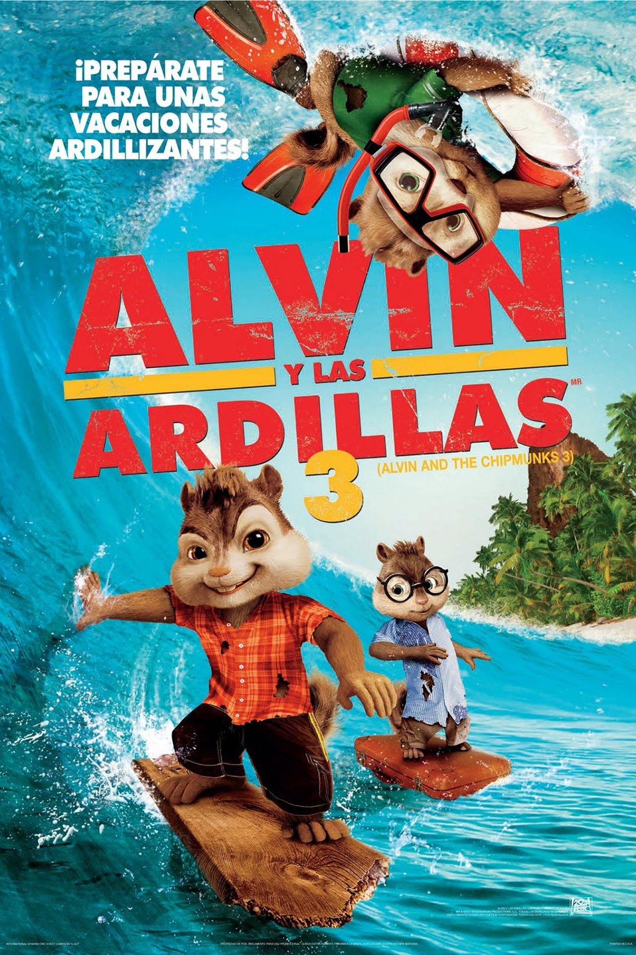 Alvin y las ardillas 3 streaming