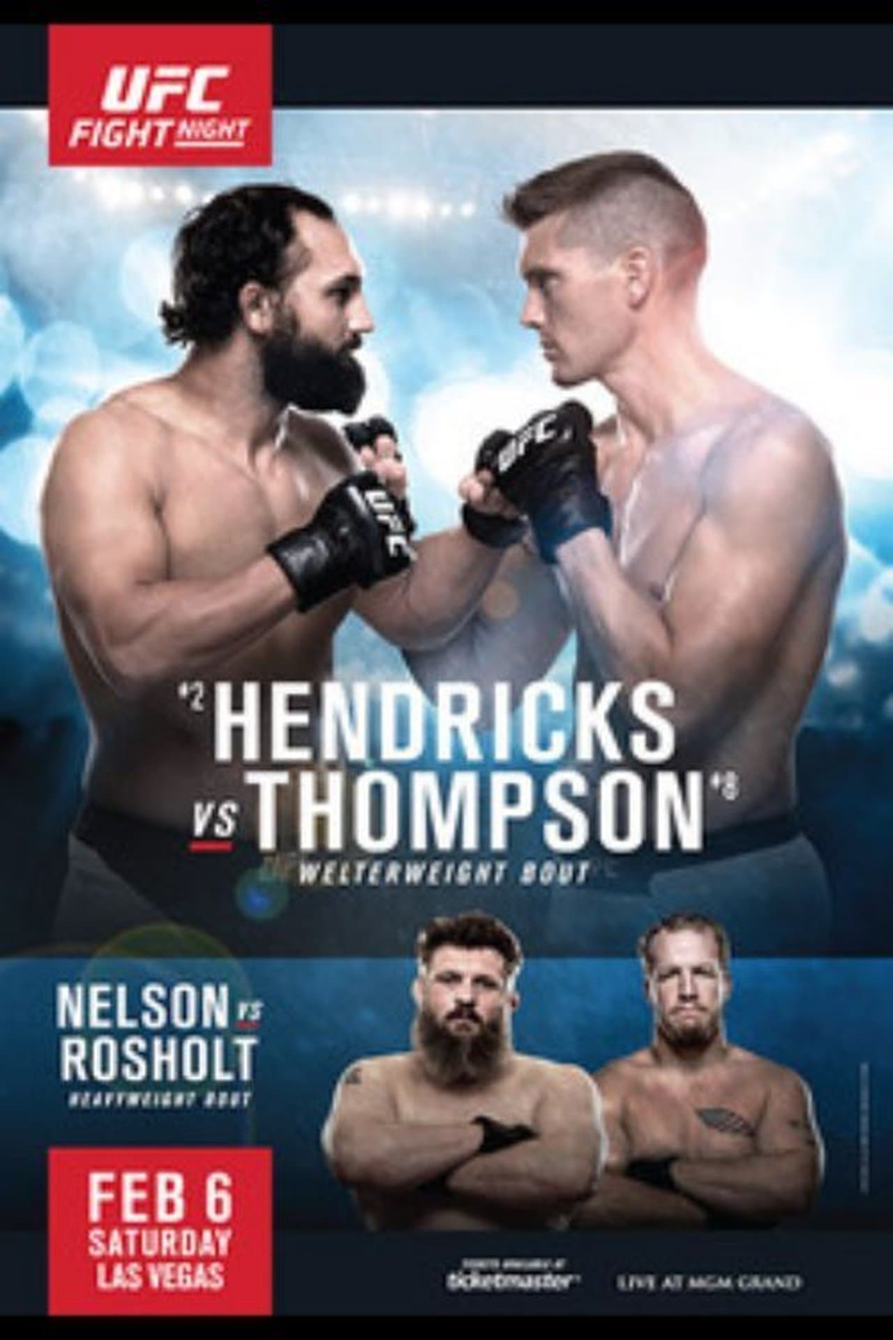 UFC Fight Night 82: Hendricks vs. Thompson streaming