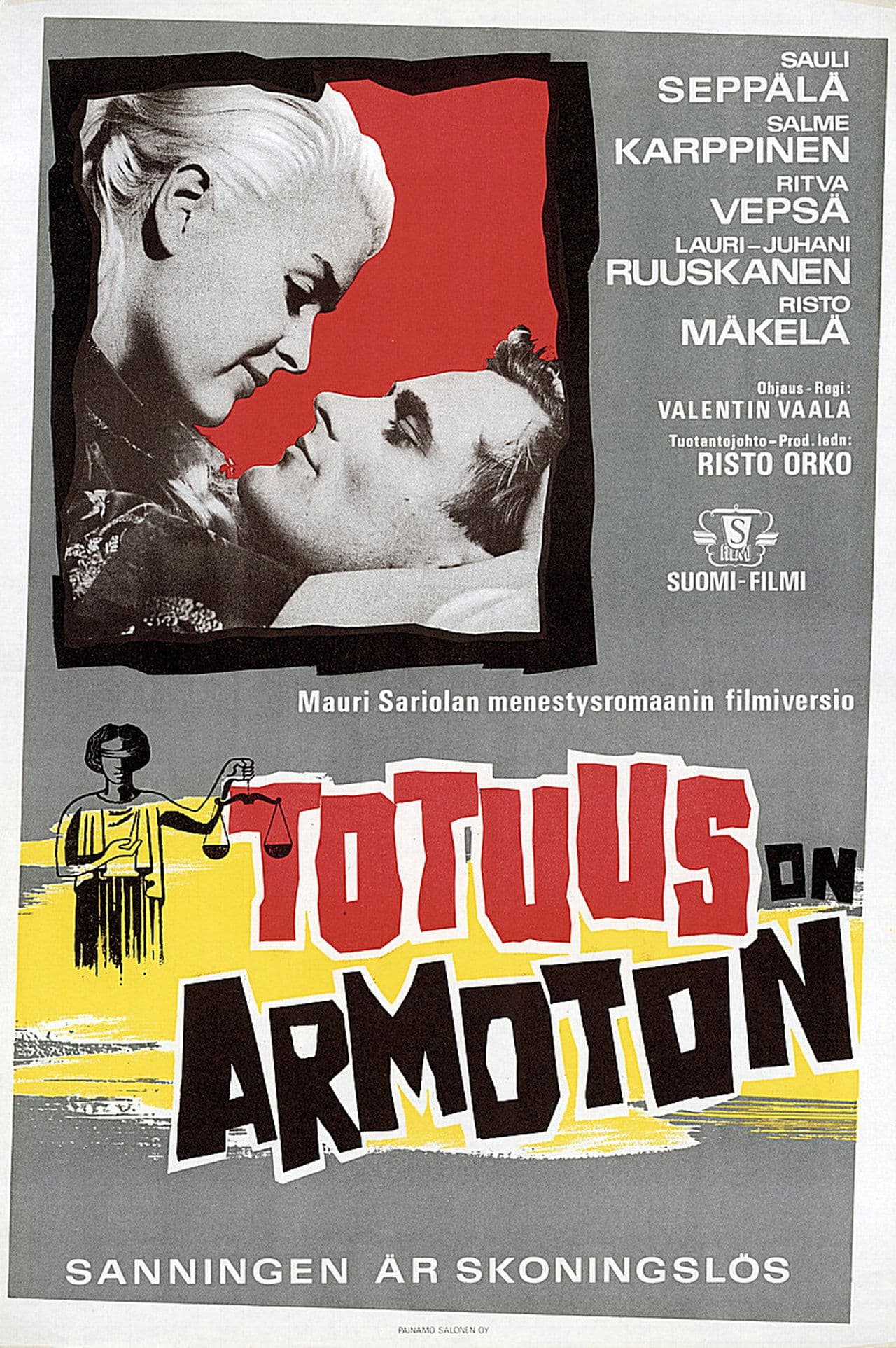 Totuus on armoton streaming