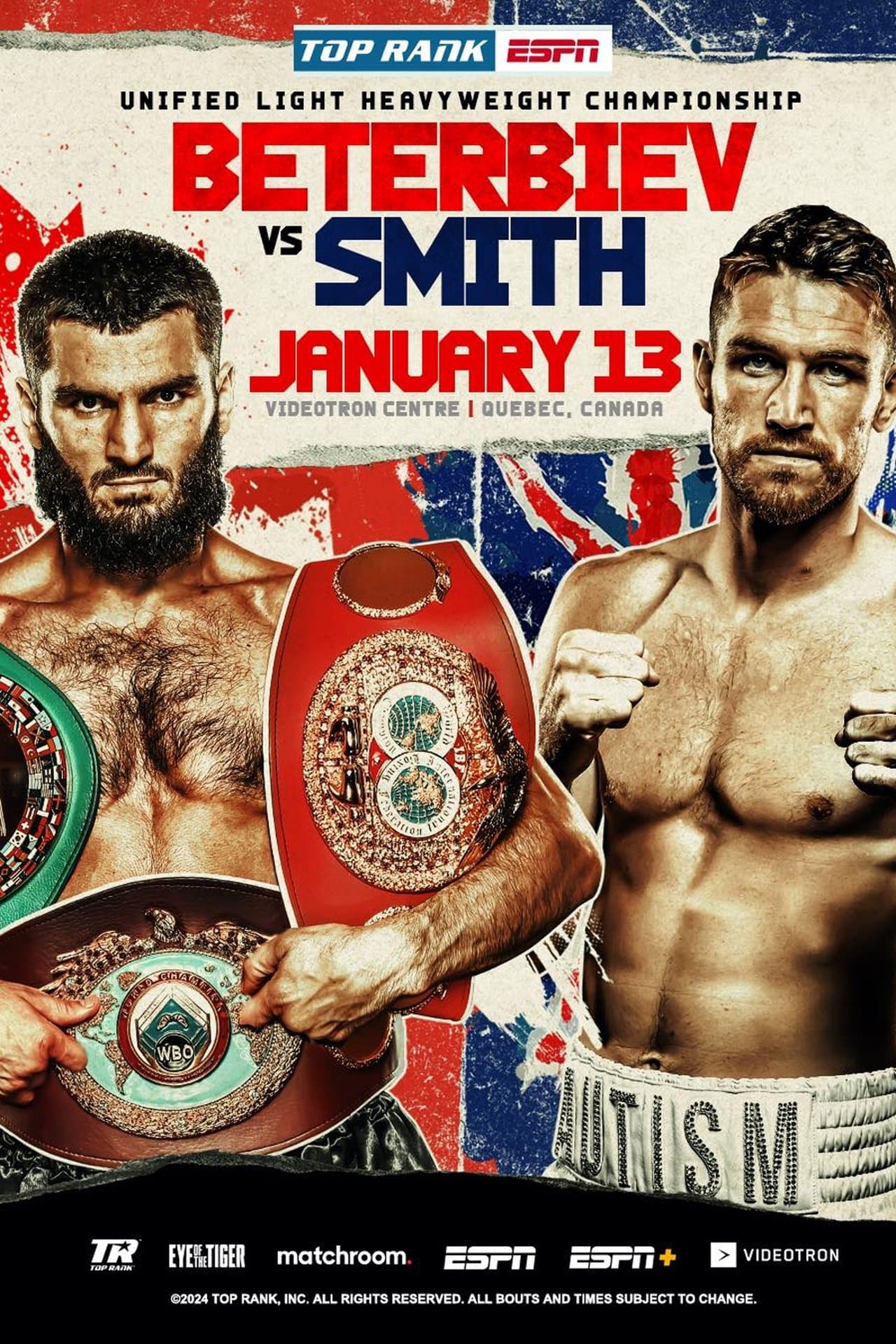 Artur Beterbiev vs. Callum Smith streaming