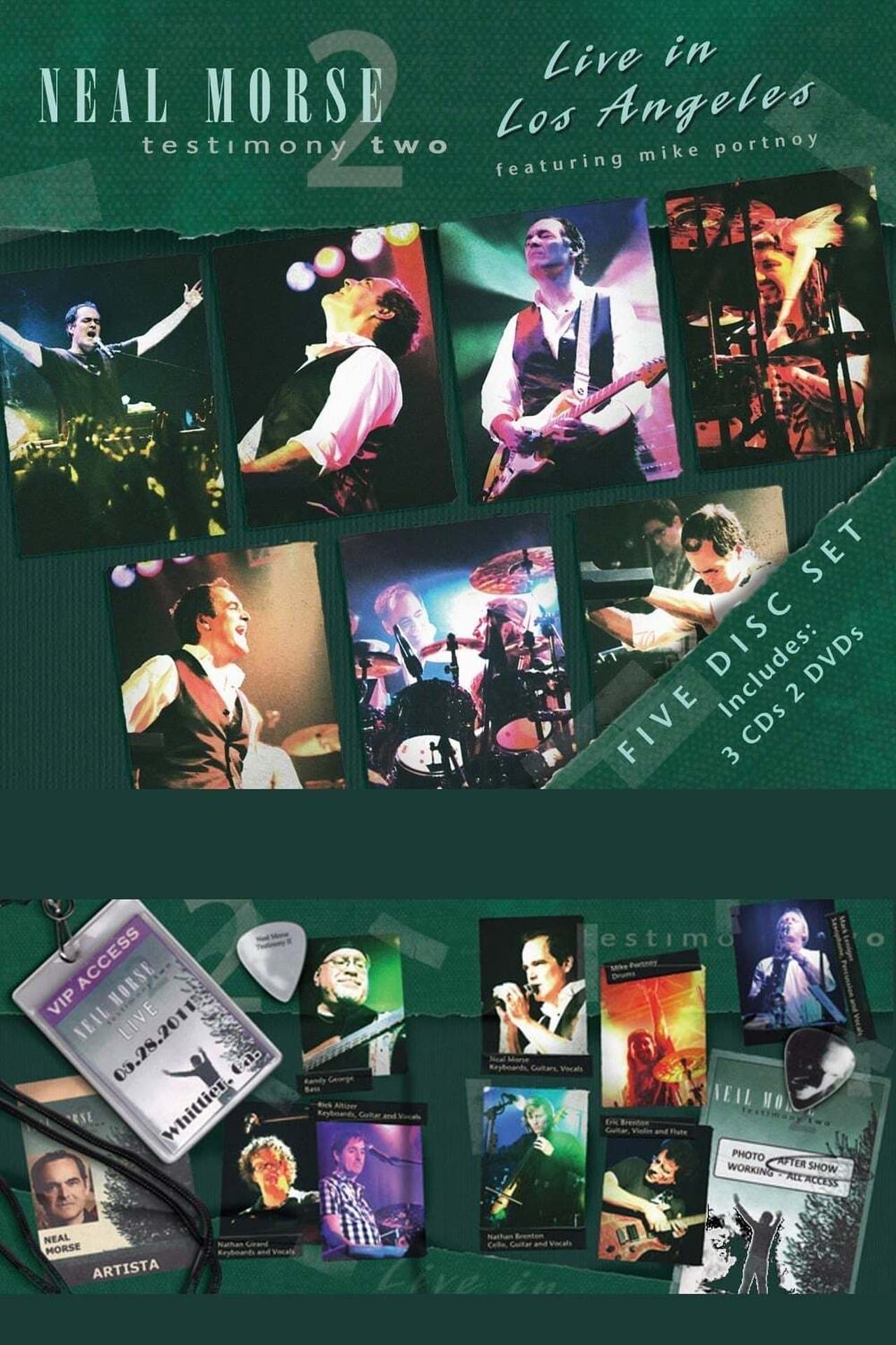 Neal Morse: Testimony Two - Live in Los Angeles streaming