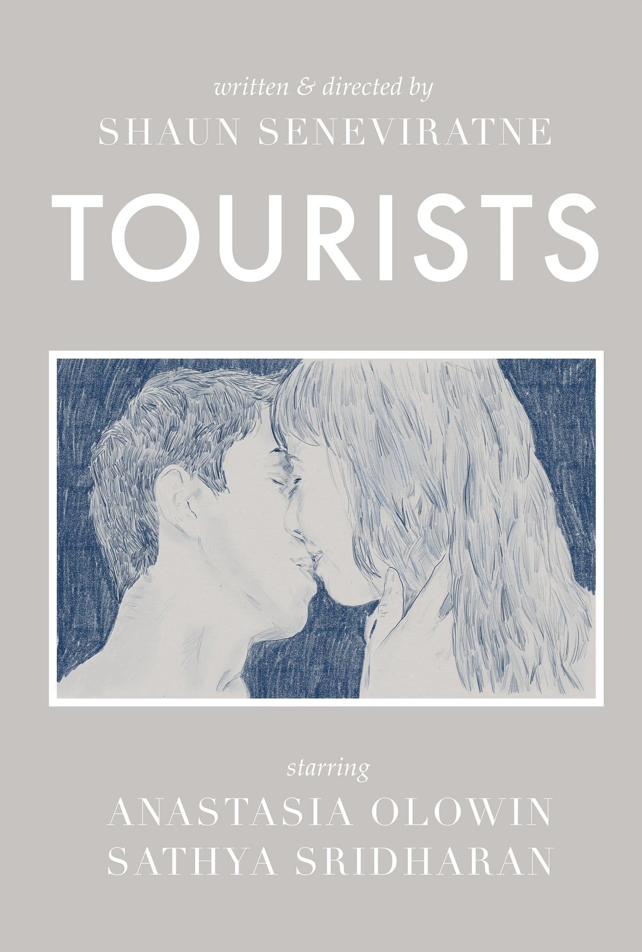 Tourists streaming