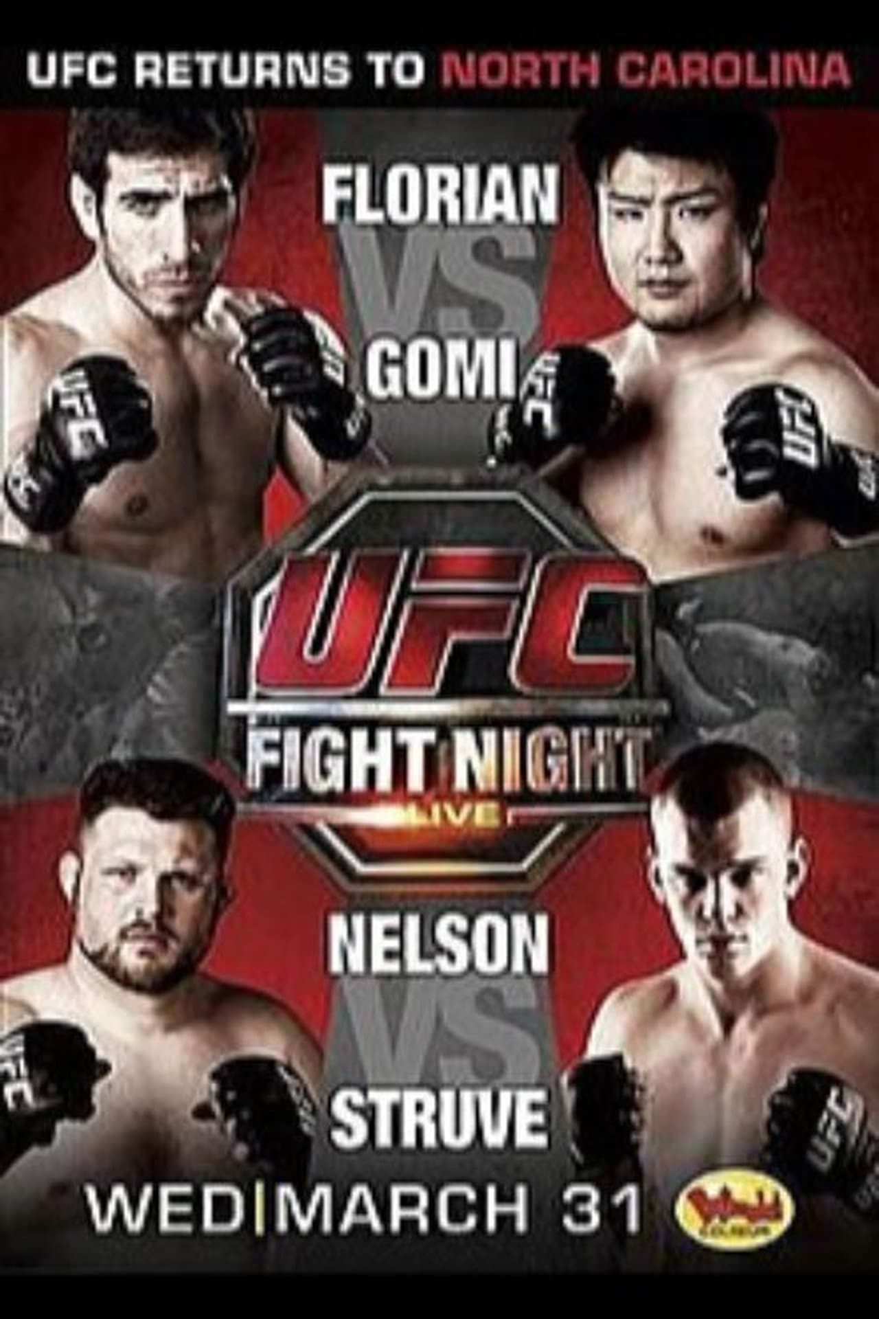 UFC Fight Night 21: Florian vs. Gomi streaming