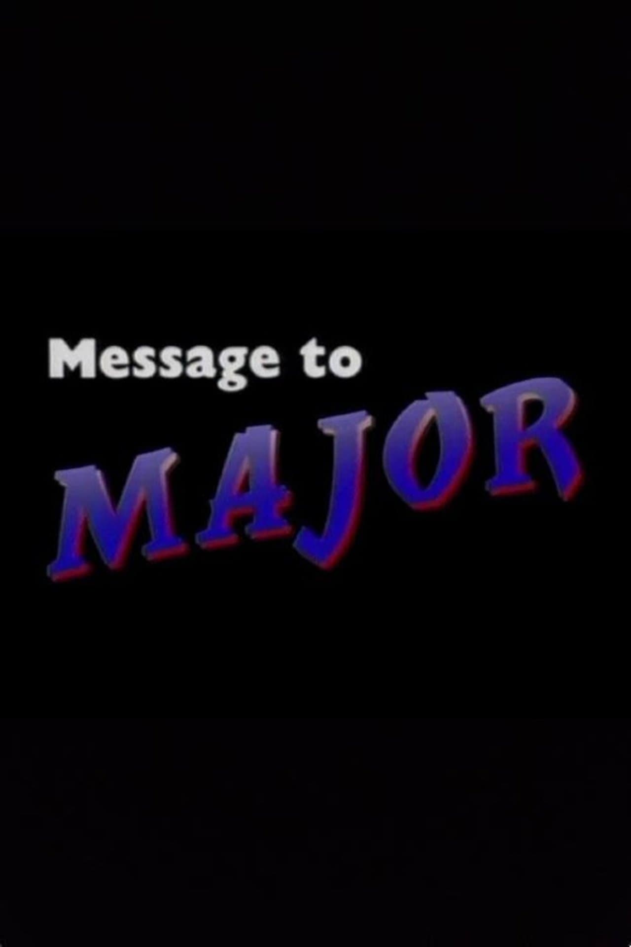 Message to Major streaming