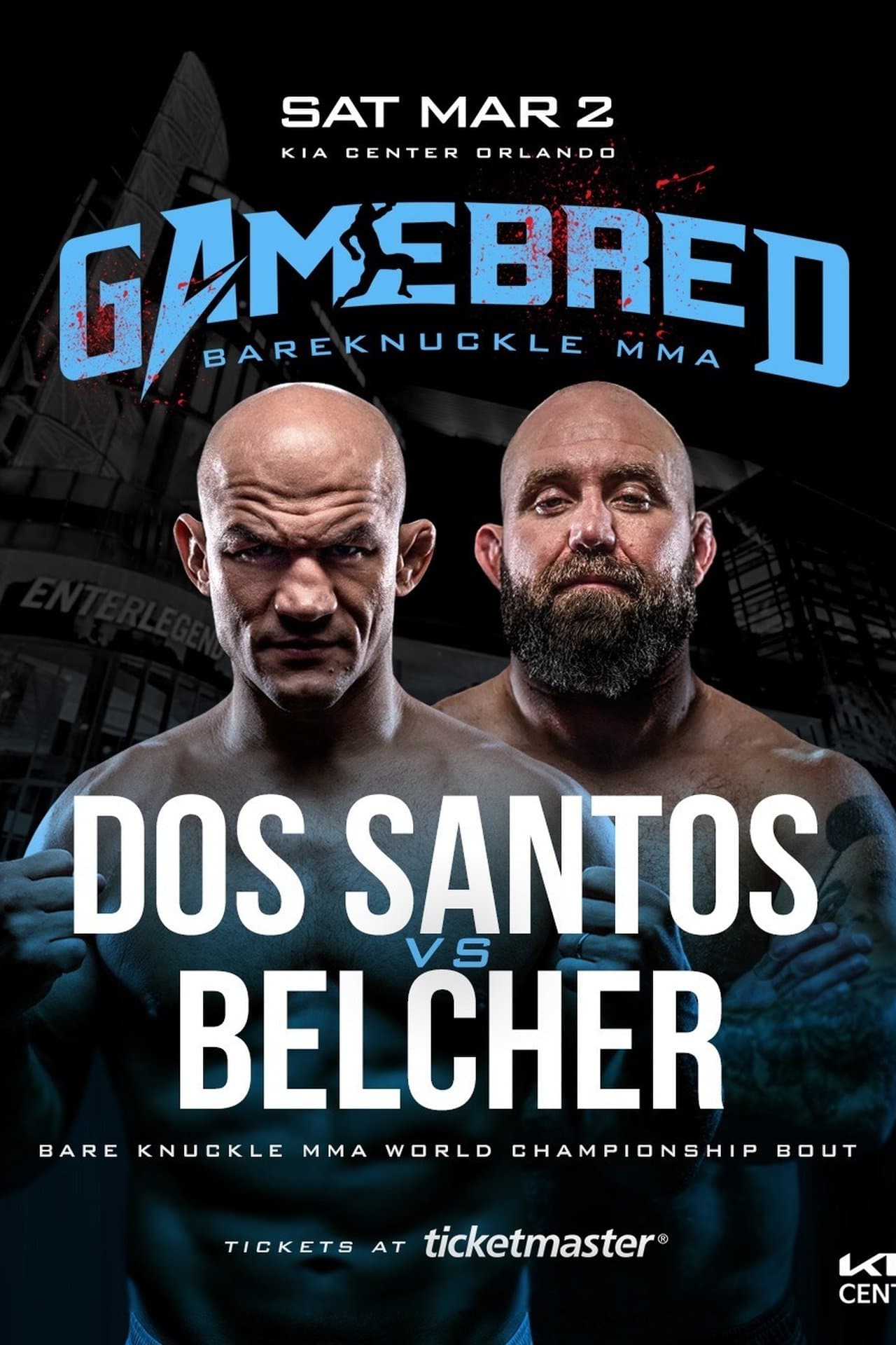 Gamebred BKMMA 7: Dos Santos vs. Belcher streaming