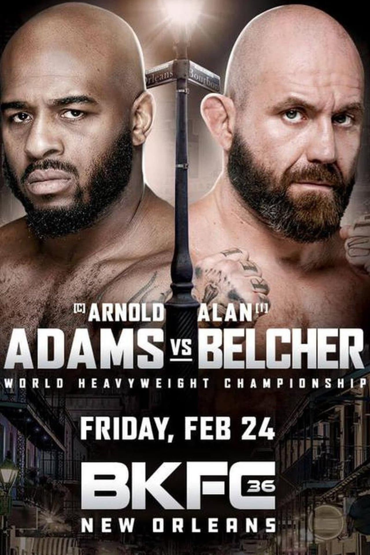 BKFC 36: Adams vs. Belcher streaming