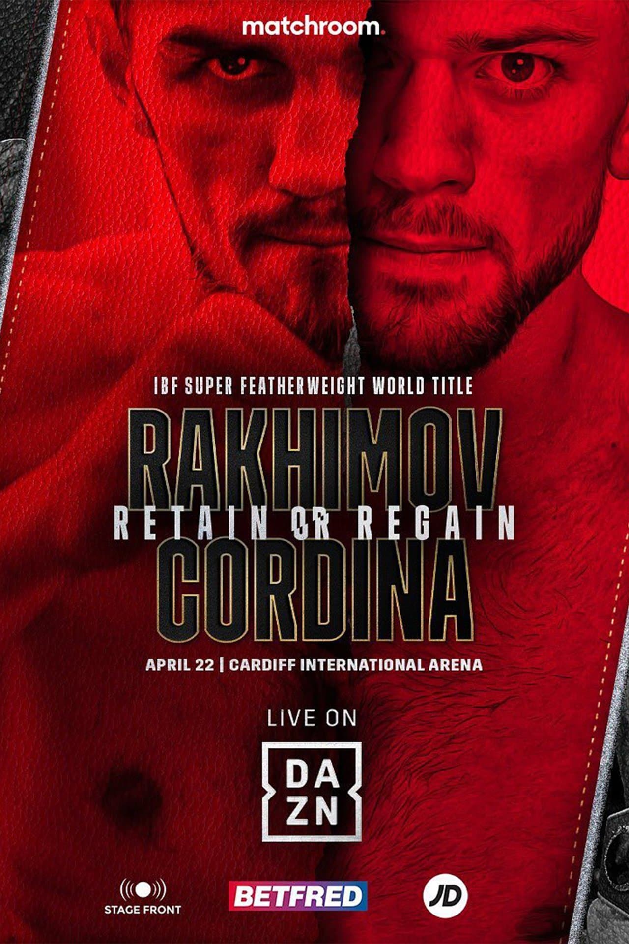 Shavkatdzhon Rakhimov vs. Joe Cordina streaming