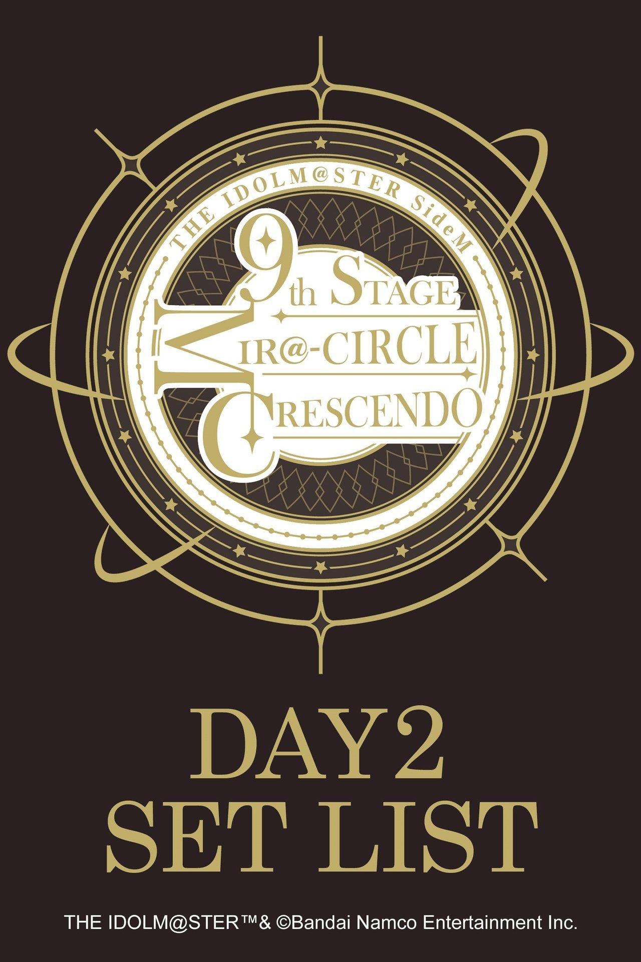THE IDOLM@STER SideM 9th STAGE ~MIR@-CIRCLE CRESCENDO~ (DAY 2) streaming