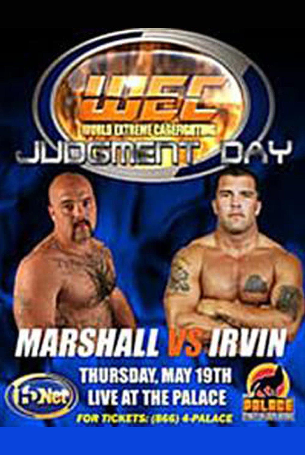 WEC 15: Judgment Day streaming