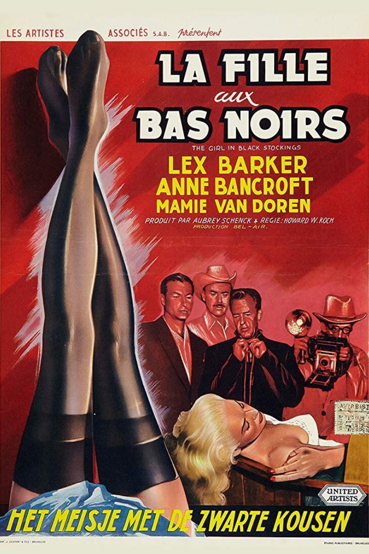 The Girl in Black Stockings streaming