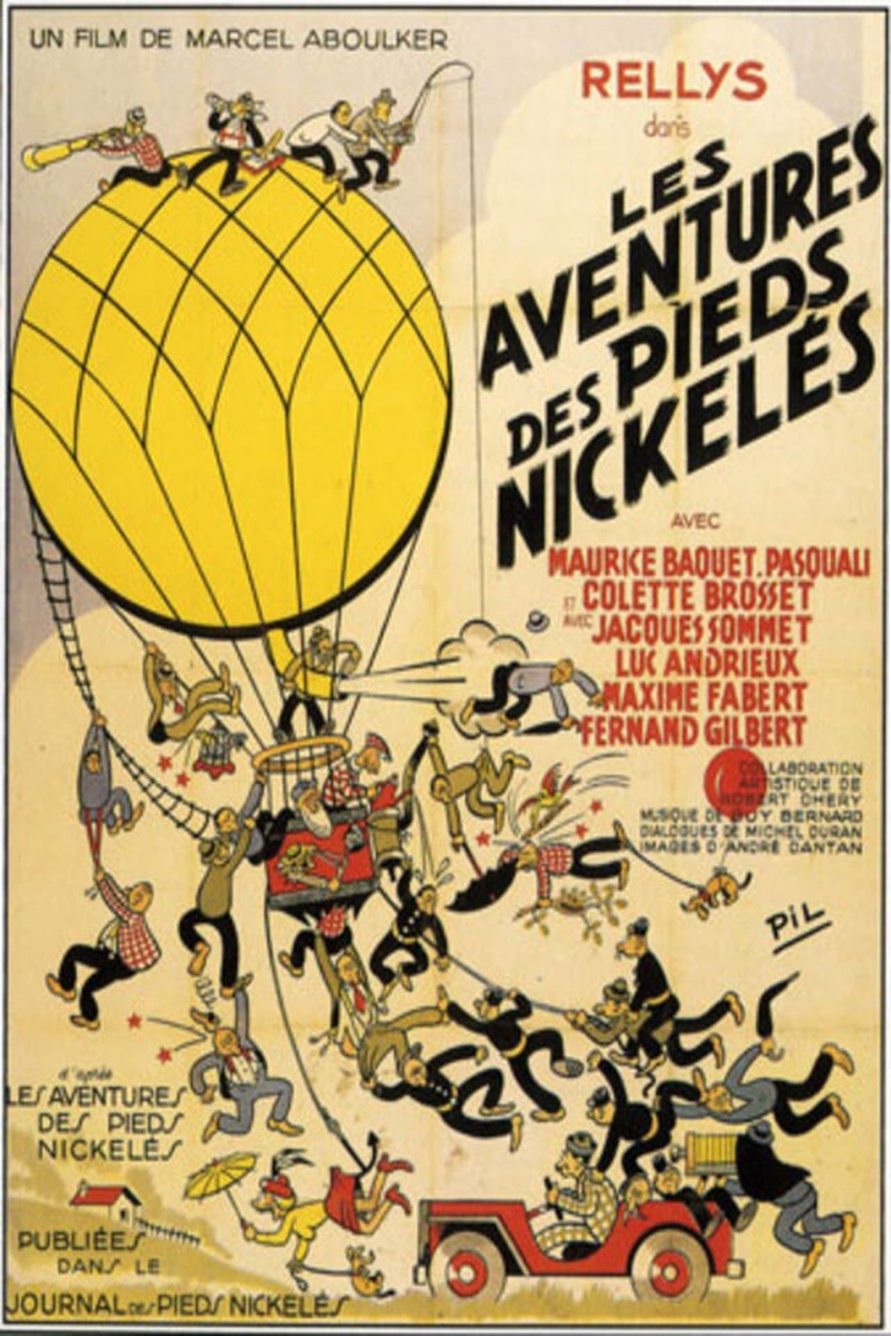 Les Aventures des Pieds-Nickelés streaming