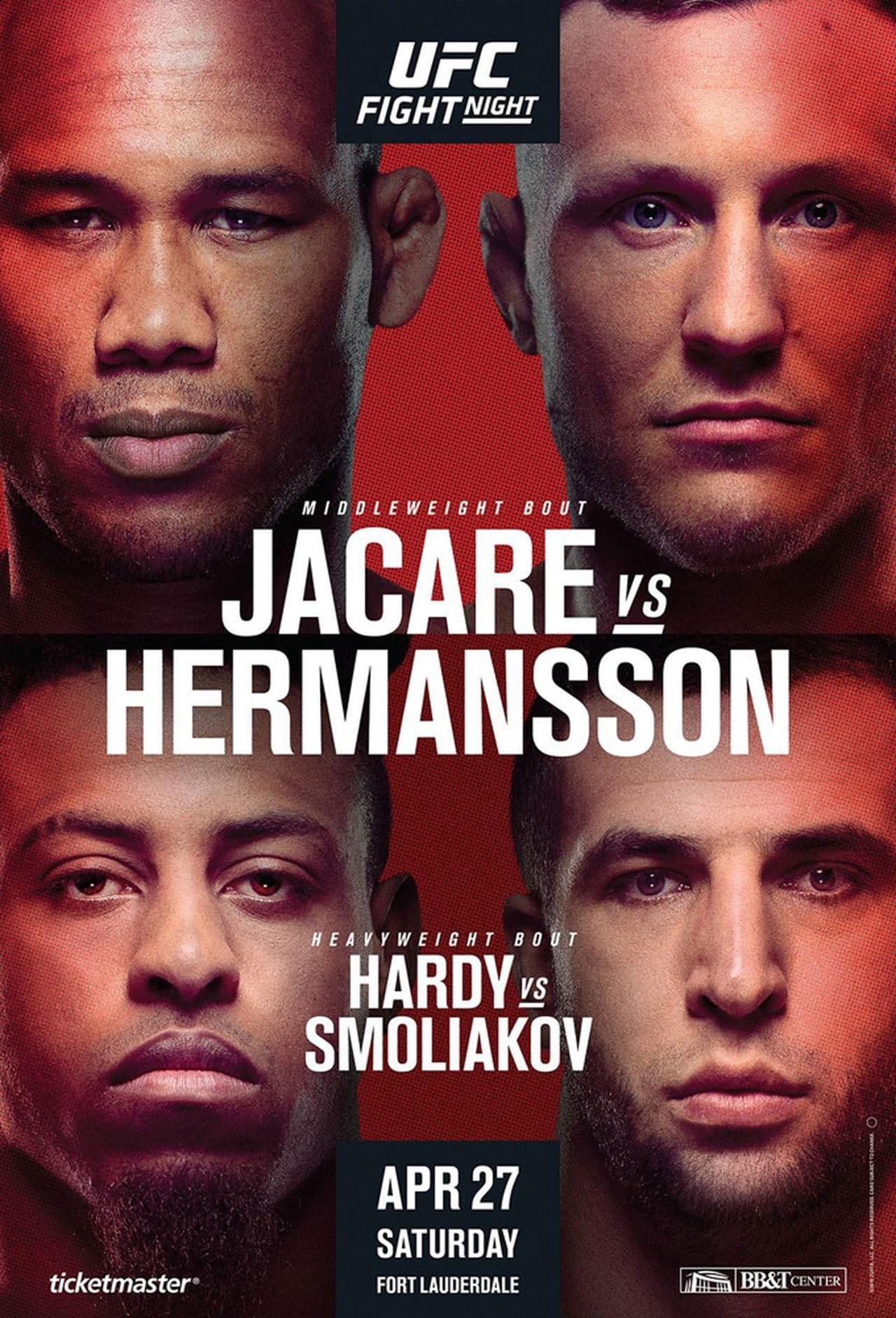 UFC Fight Night 150: Jacare vs. Hermansson streaming
