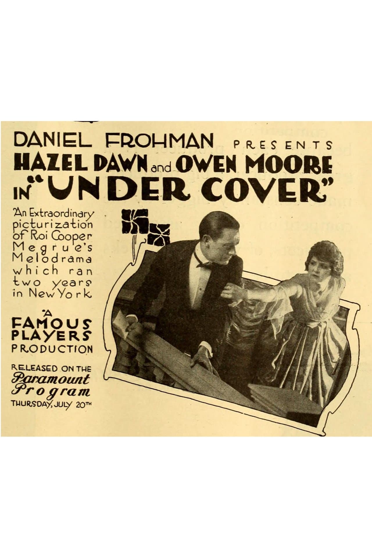 Under Cover streaming
