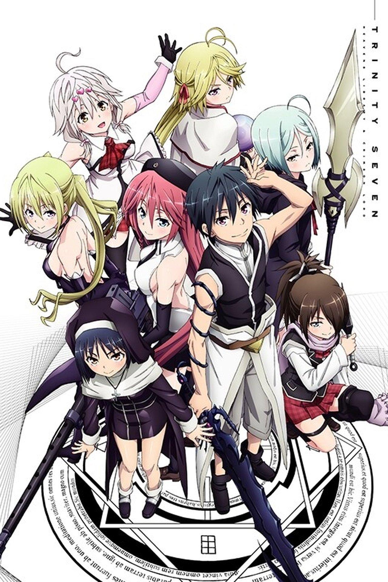 Trinity Seven: Heaven's Library & Crimson Lord streaming