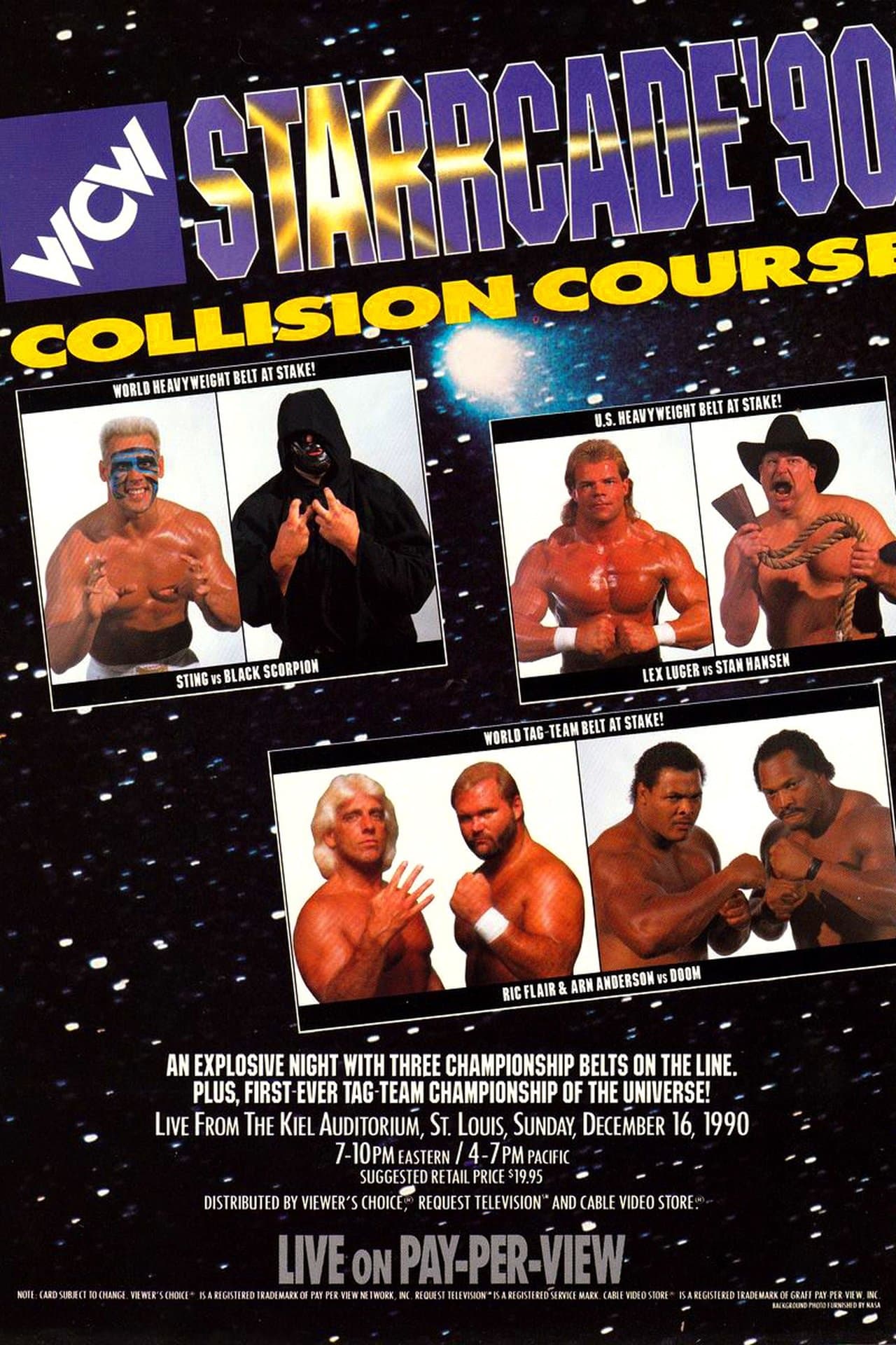 WCW Starrcade '90: Collision Course streaming