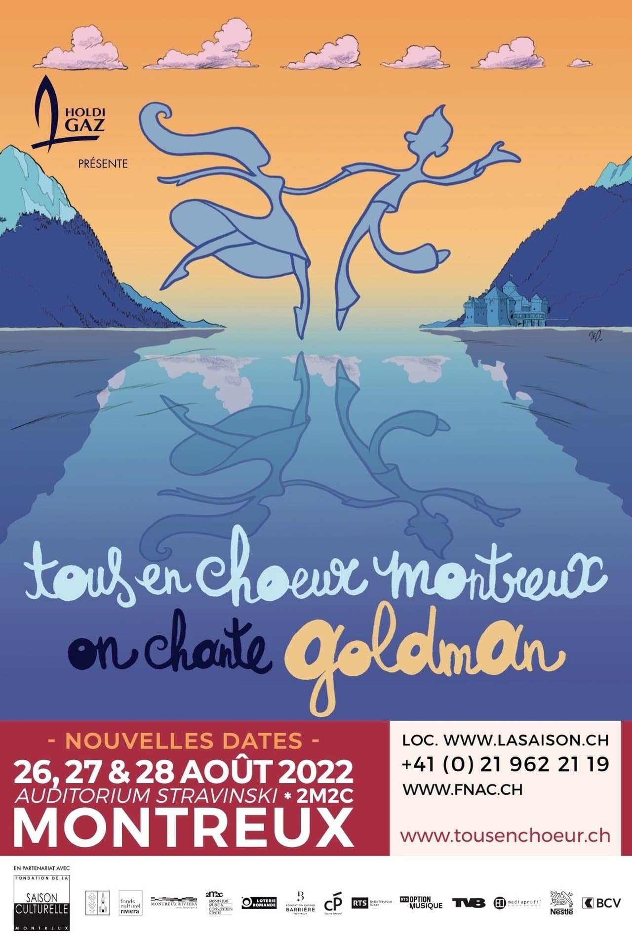 Tous en Chœur Montreux : On chante Goldman streaming