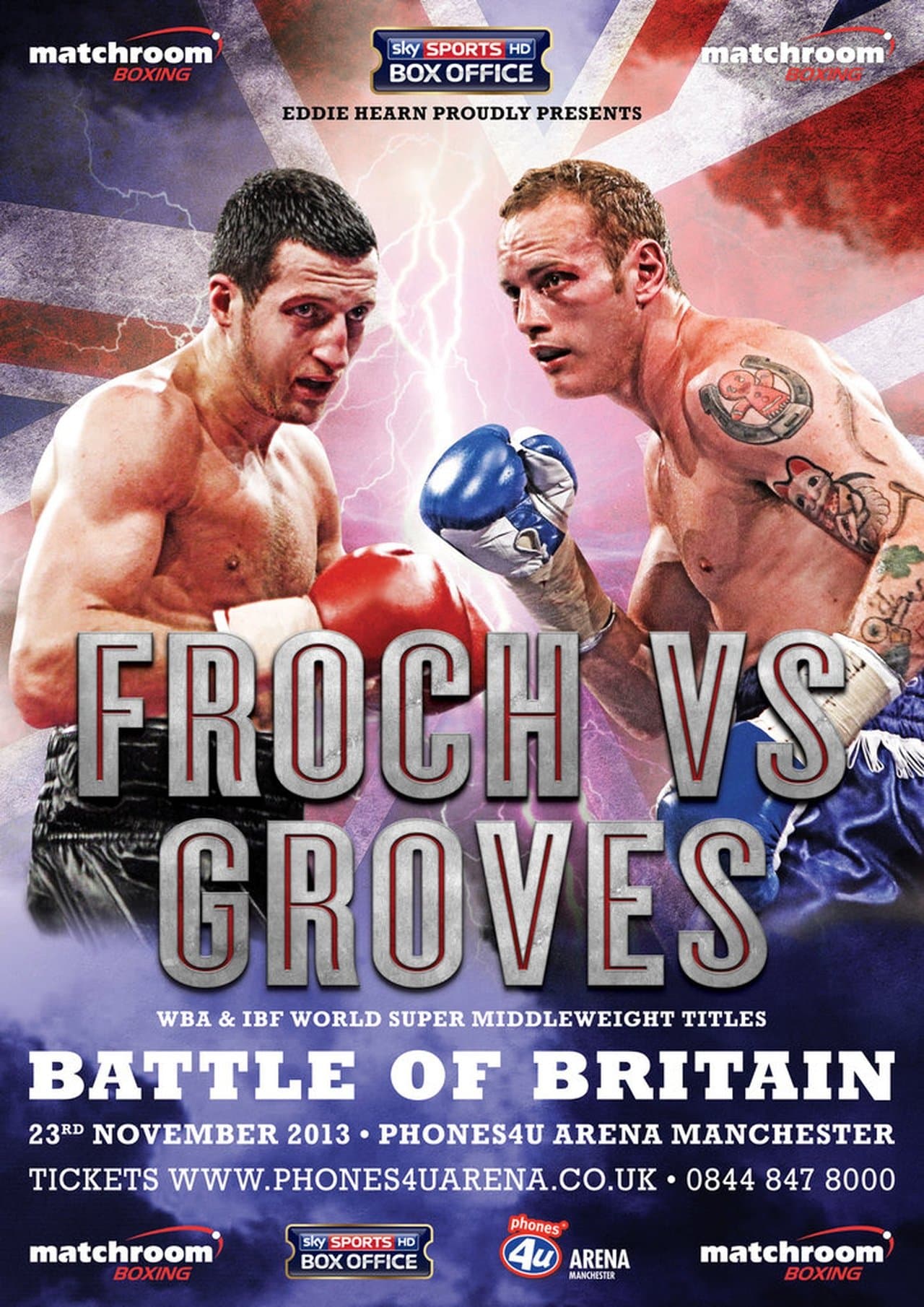 Carl Froch vs. George Groves streaming