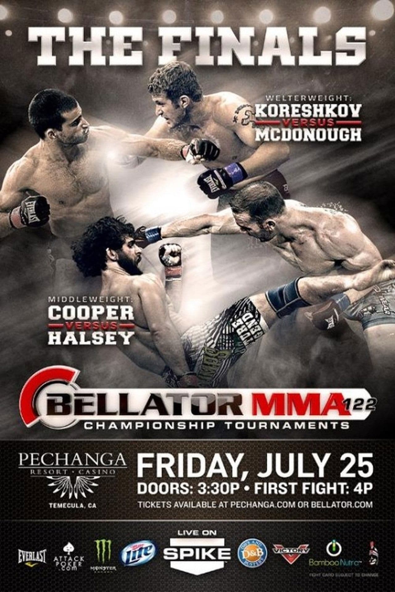 Bellator 122 streaming