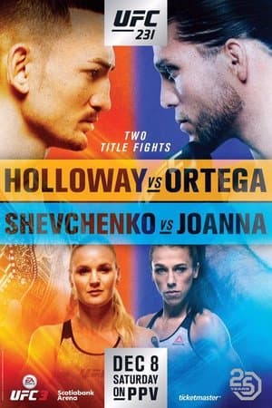 UFC 231: Holloway vs. Ortega streaming