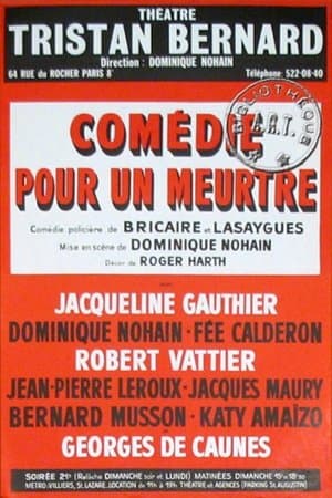 Comédie pour un meurtre streaming