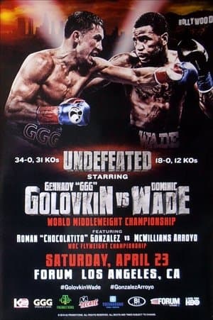 Gennady Golovkin vs. Dominic Wade streaming